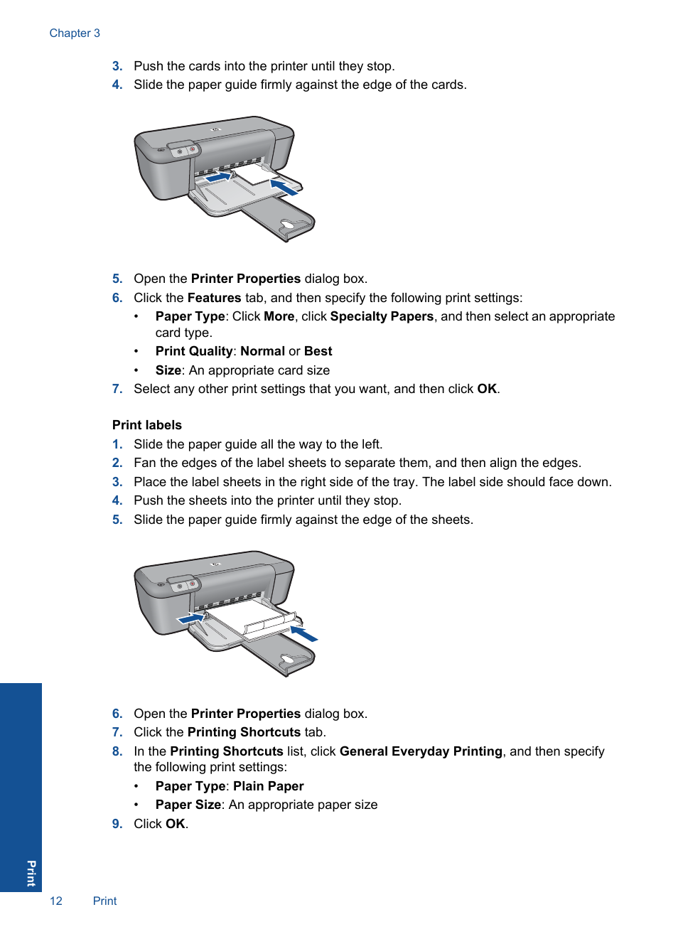 HP Deskjet Ink Advantage Printer - K109a User Manual | Page 14 / 58