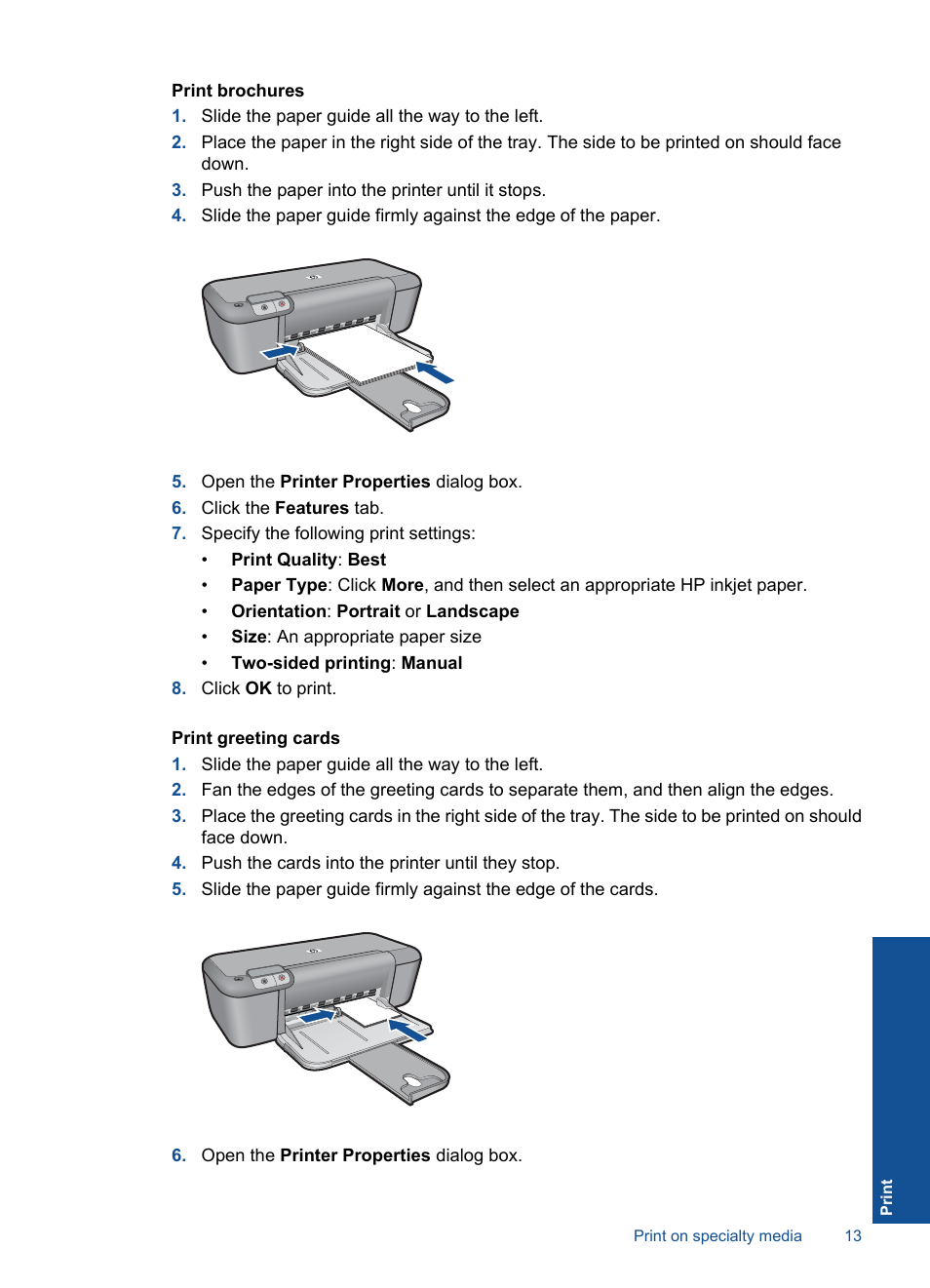 HP Deskjet Ink Advantage Printer - K109a User Manual | Page 15 / 58