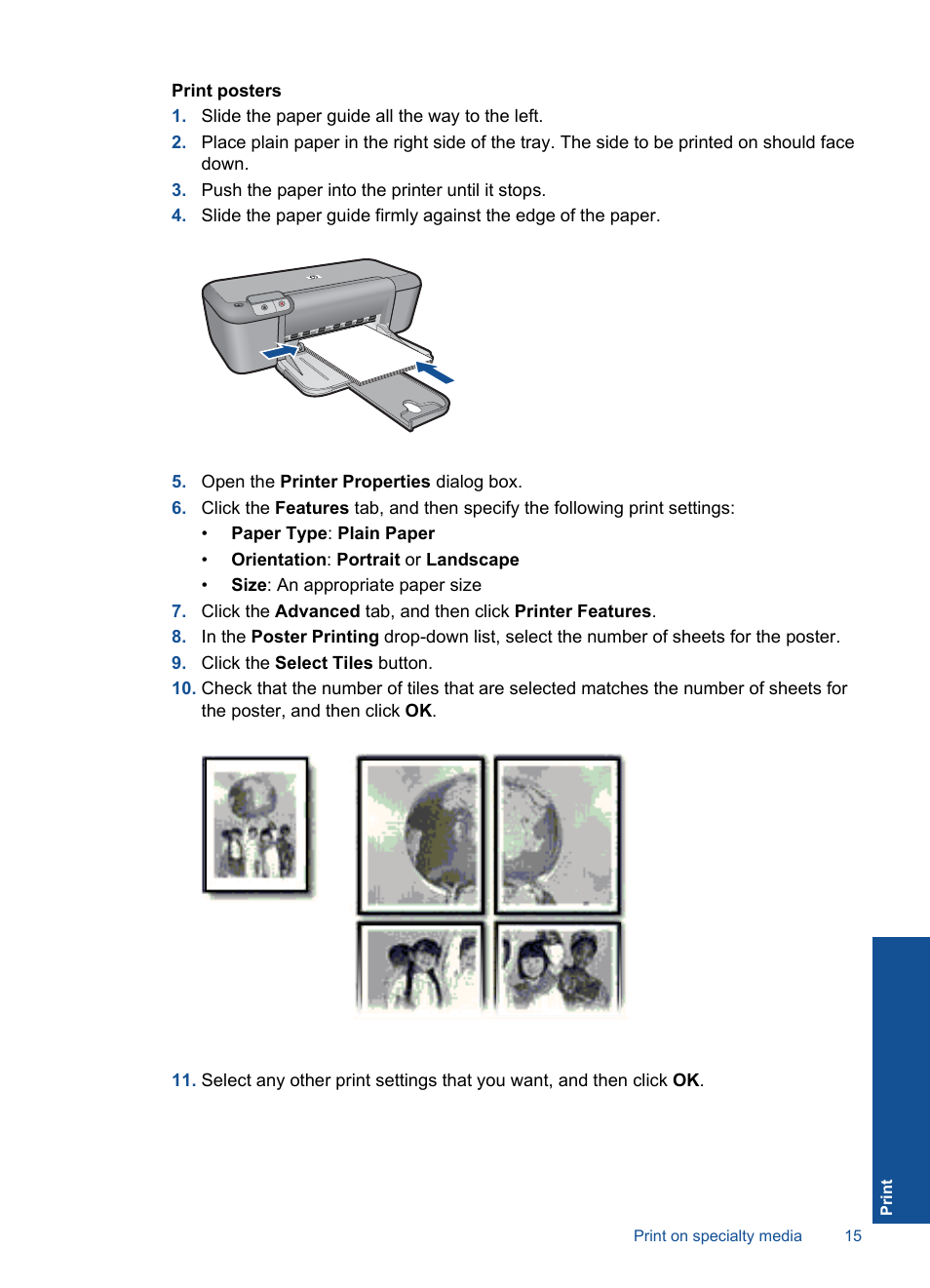 HP Deskjet Ink Advantage Printer - K109a User Manual | Page 17 / 58