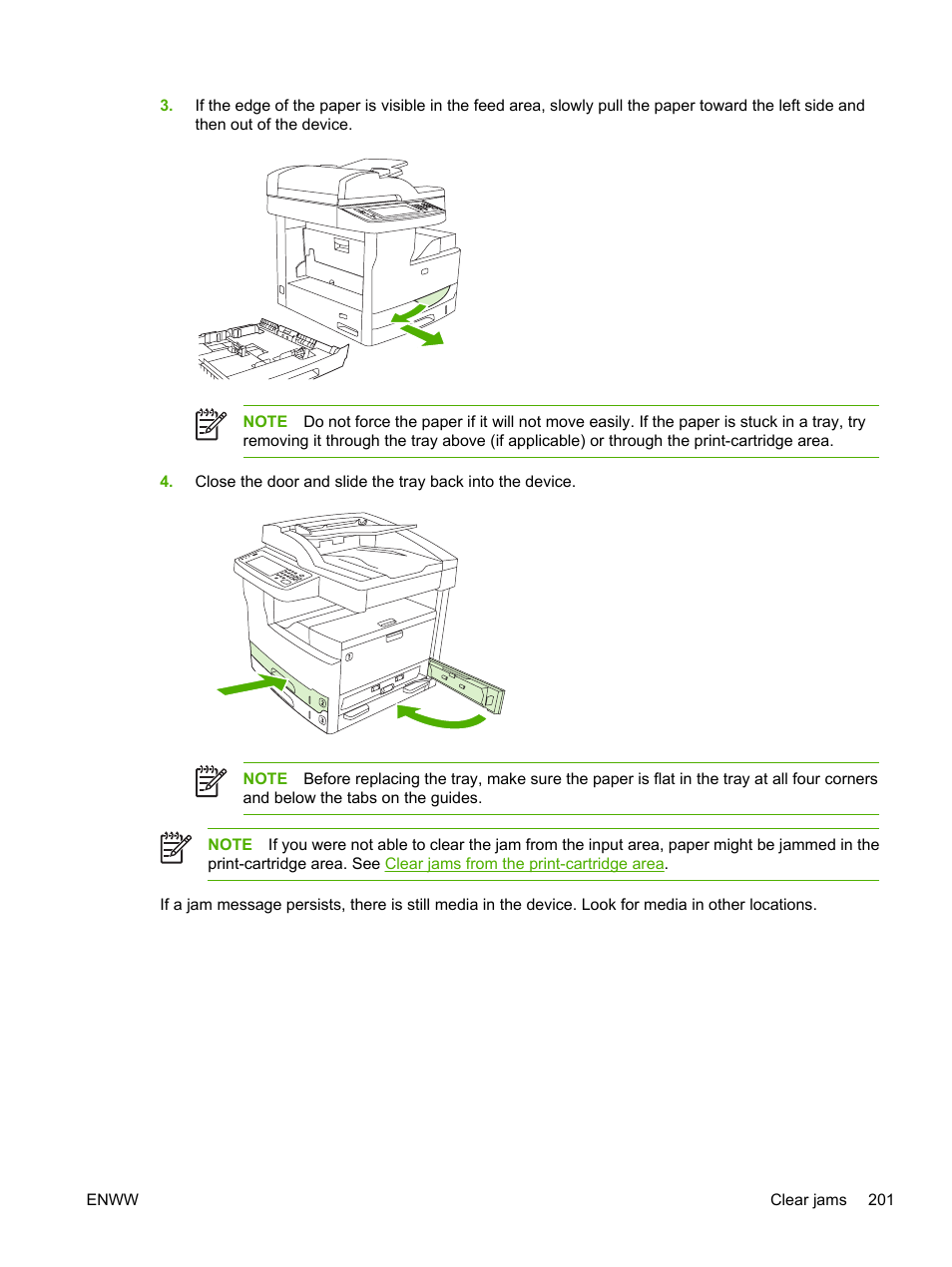 HP LaserJet M5025 Multifunction Printer series User Manual | Page 213 / 300