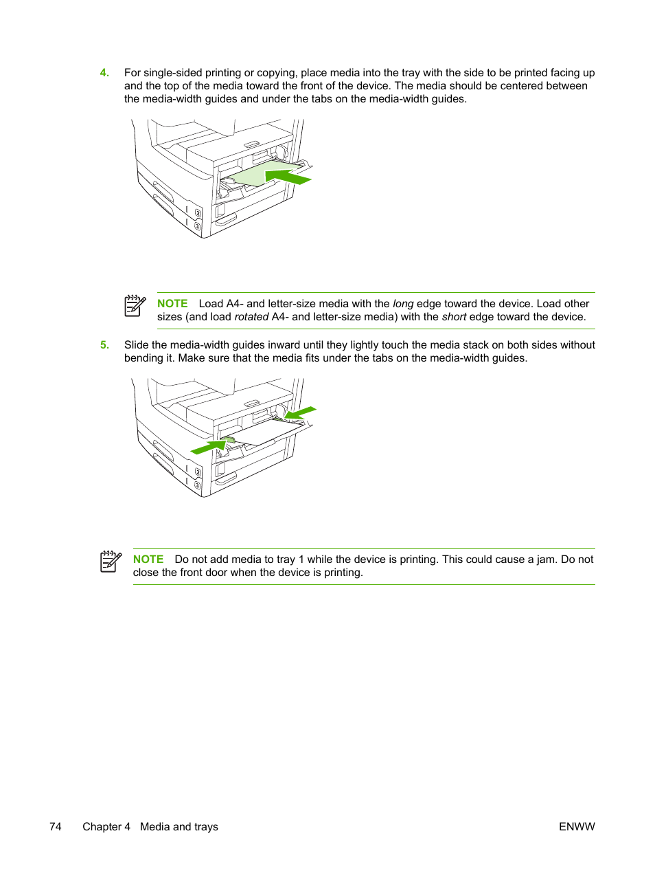 HP LaserJet M5025 Multifunction Printer series User Manual | Page 86 / 300