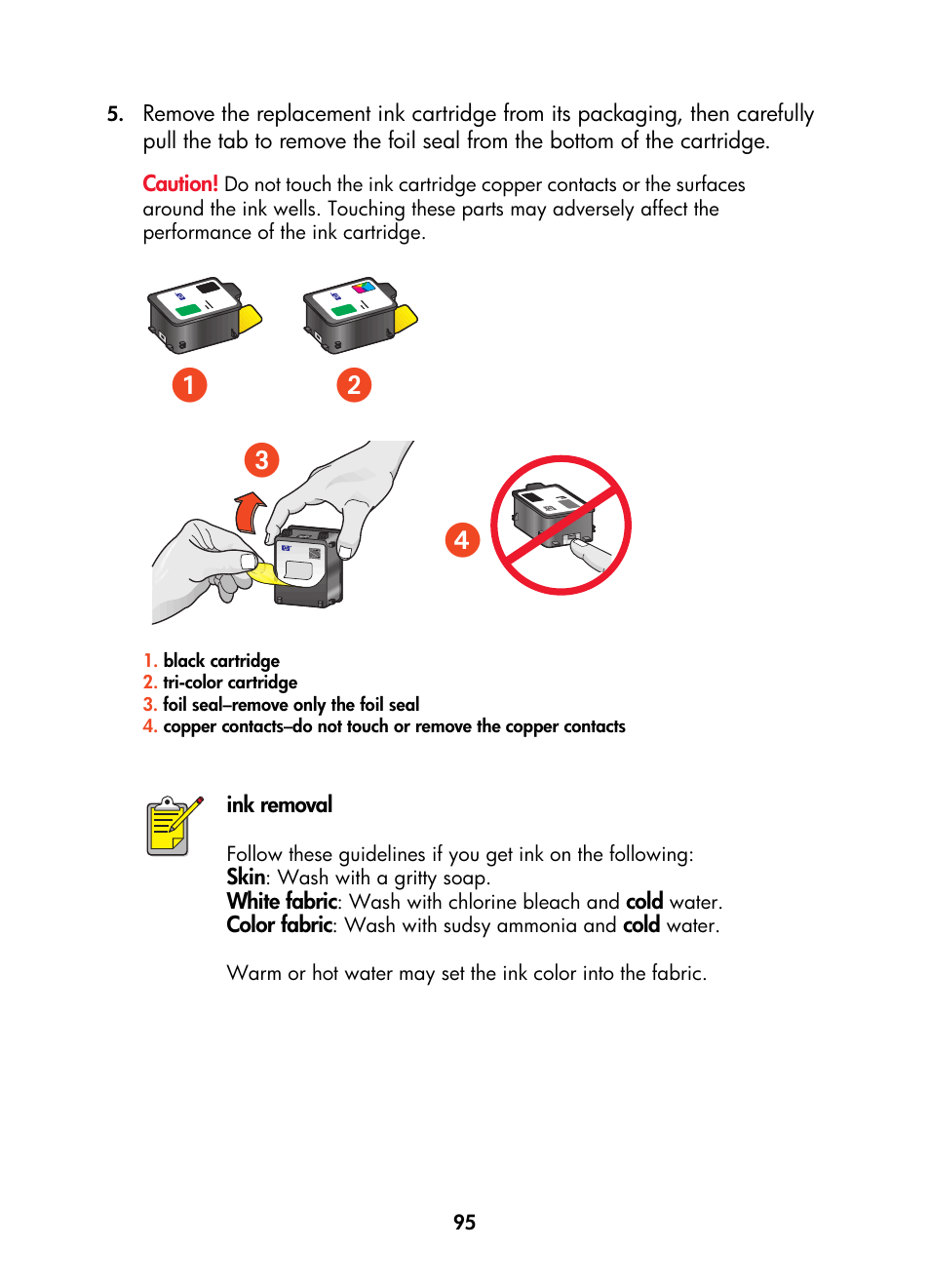ᕡᕣ ᕢ ᕤ | HP Color Inkjet cp1160 Printer series User Manual | Page 103 / 216