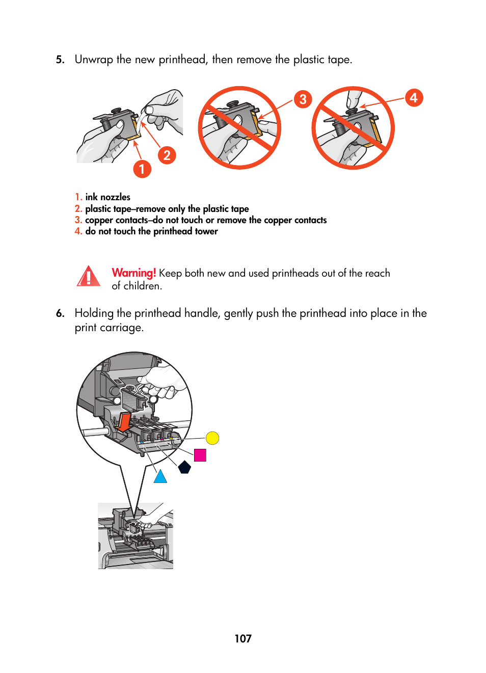 ᕡᕣ ᕢ ᕤ | HP Color Inkjet cp1160 Printer series User Manual | Page 115 / 216