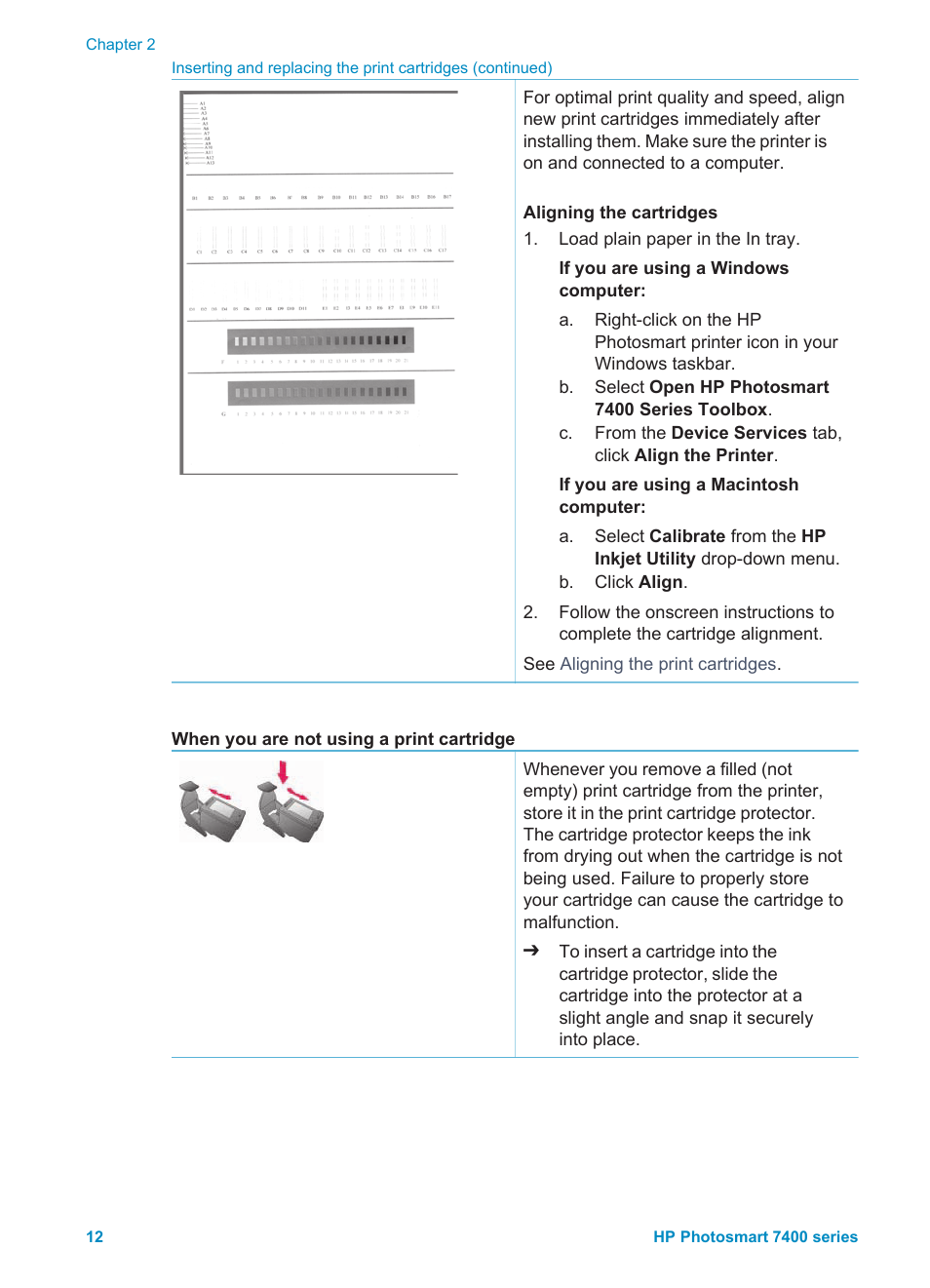 HP Photosmart 7450 Photo Printer User Manual | Page 14 / 51