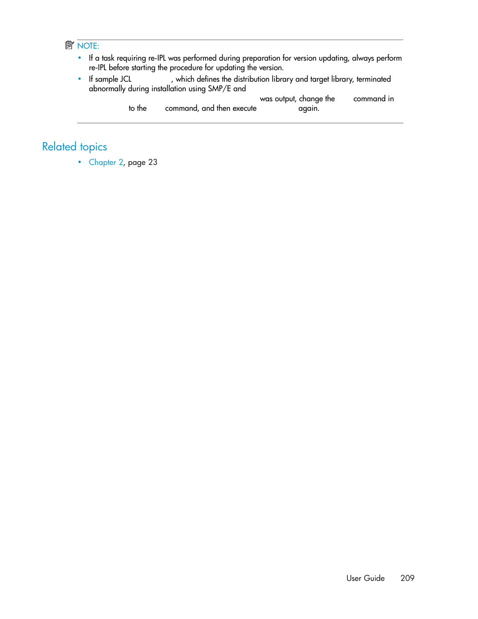 Related topics | HP XP P9500 Storage User Manual | Page 209 / 240
