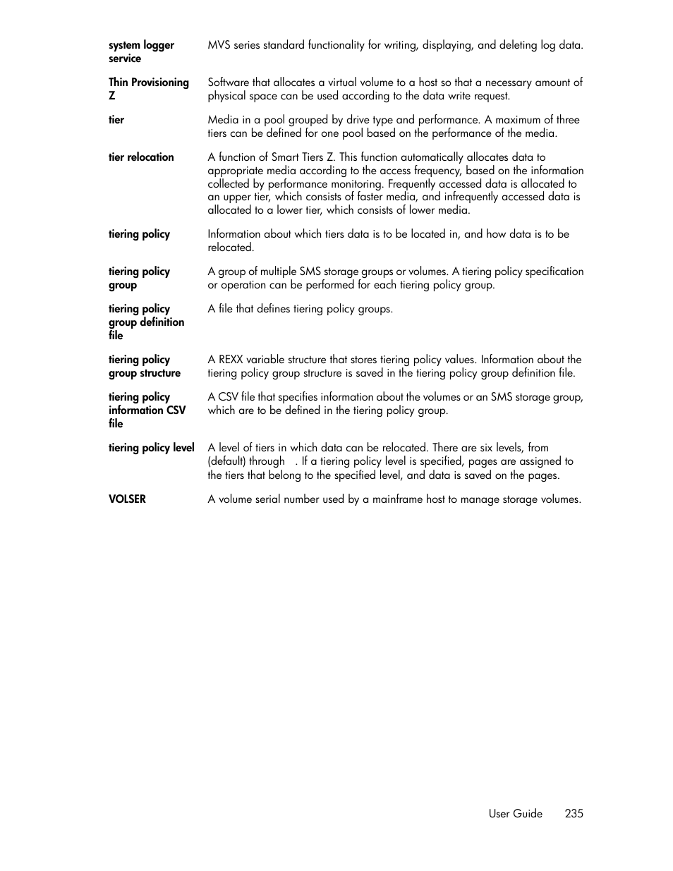 HP XP P9500 Storage User Manual | Page 235 / 240