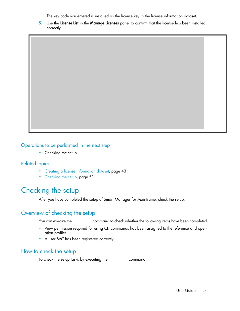 Checking the setup, Overview of checking the setup, How to check the setup | 51 how to check the setup | HP XP P9500 Storage User Manual | Page 51 / 240