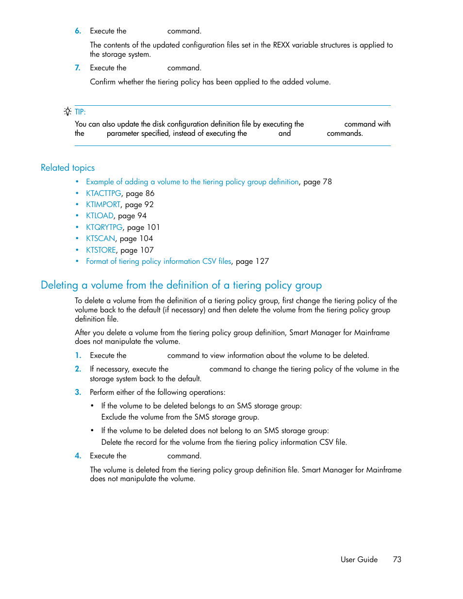 HP XP P9500 Storage User Manual | Page 73 / 240