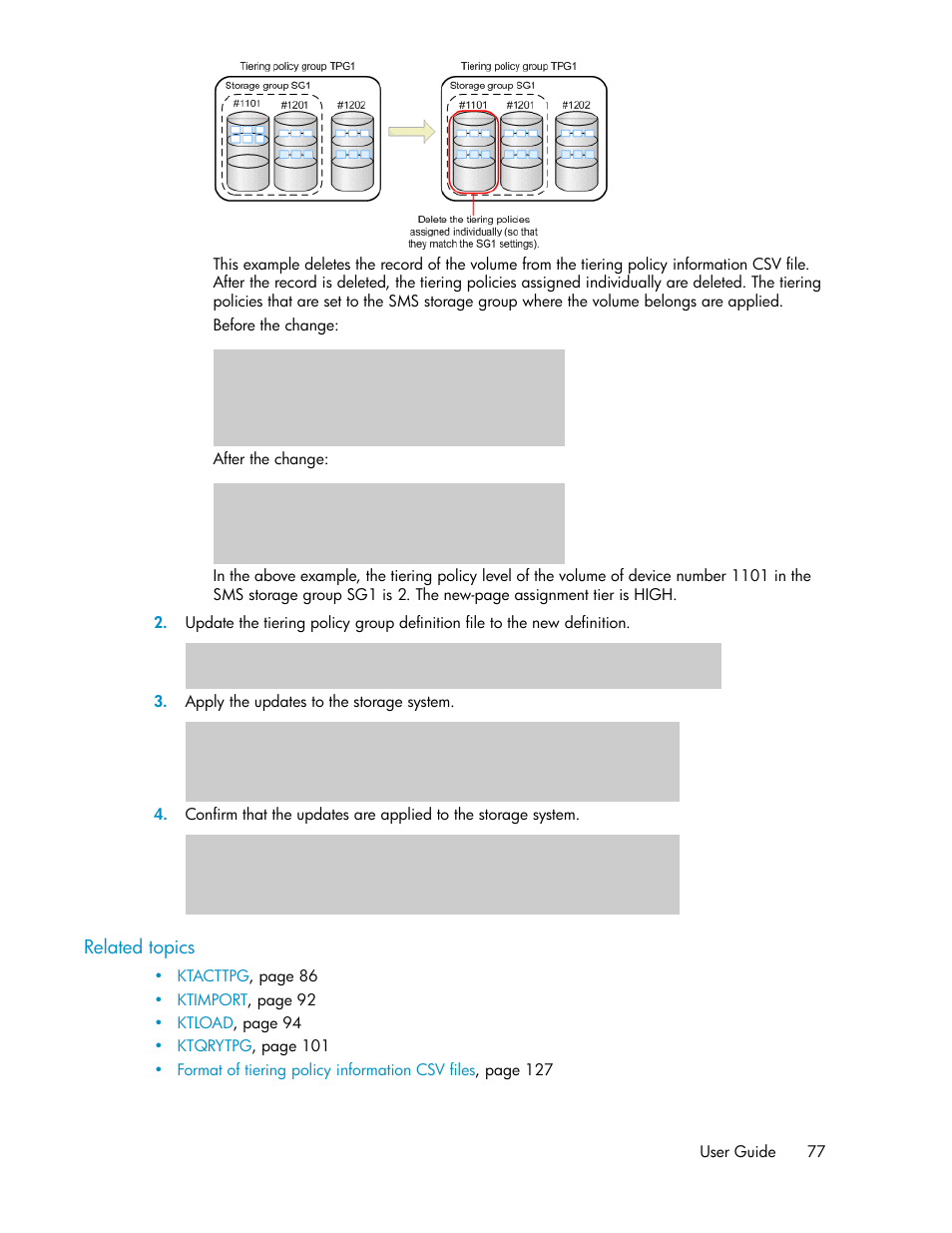 HP XP P9500 Storage User Manual | Page 77 / 240