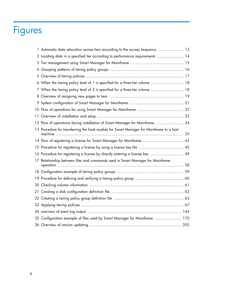 Figures | HP XP P9500 Storage User Manual | Page 8 / 240