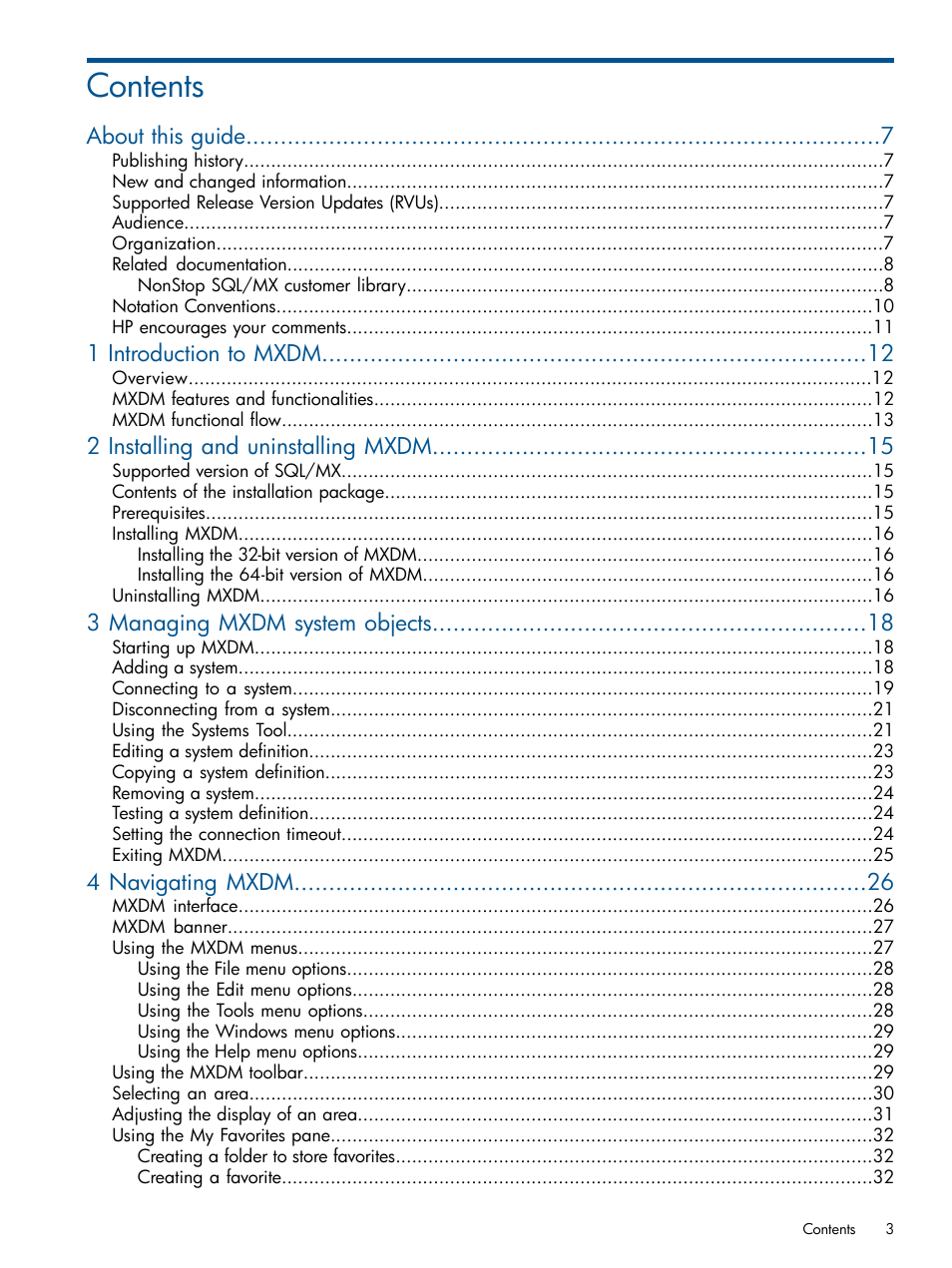 HP Integrity NonStop J-Series User Manual | Page 3 / 110