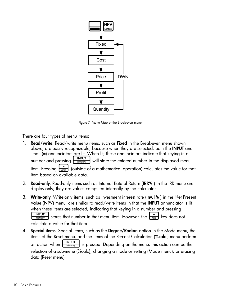 HP 30b Business Professional Calculator User Manual | Page 18 / 114