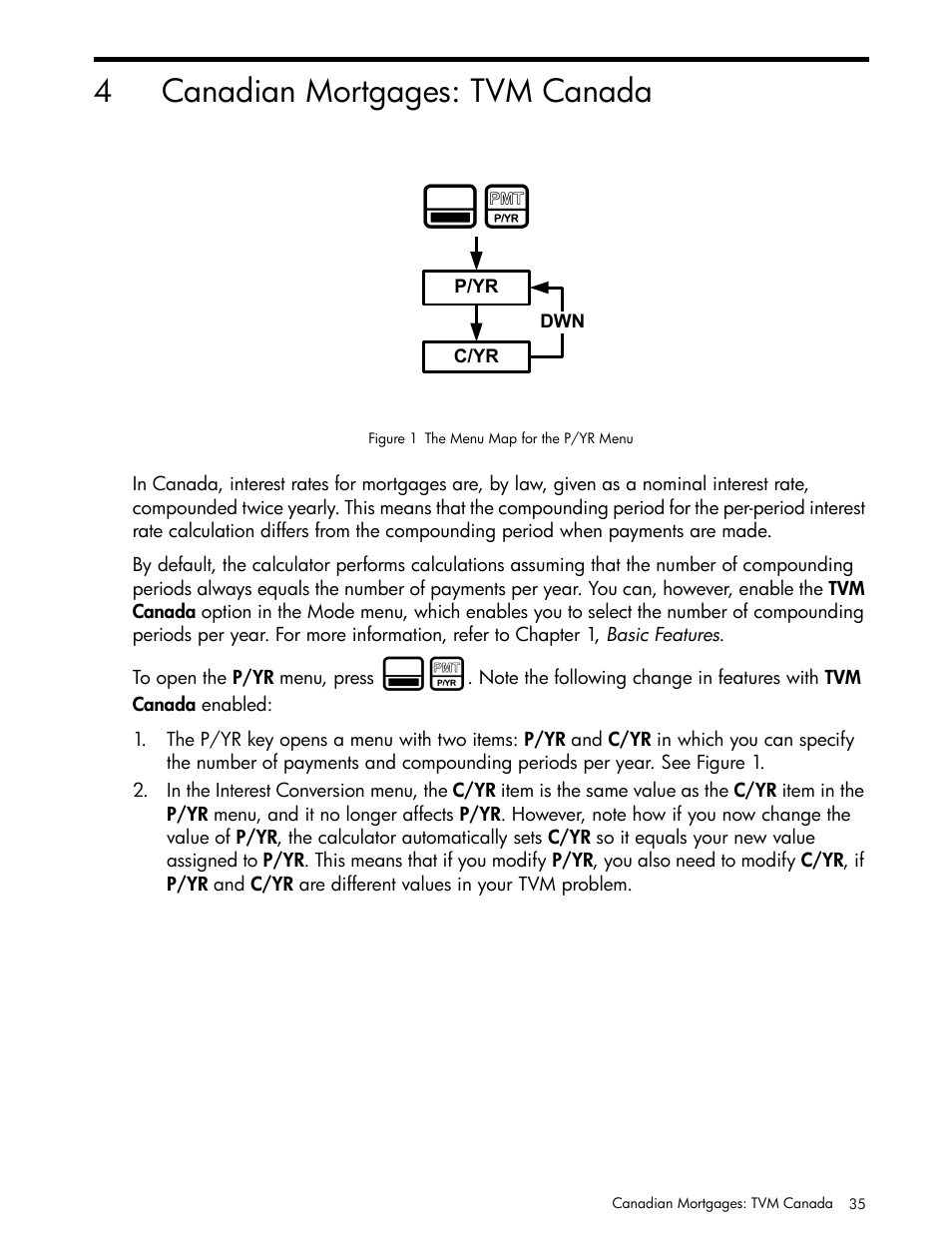 Canadian mortgages: tvm canada, 4canadian mortgages: tvm canada | HP 30b Business Professional Calculator User Manual | Page 43 / 114