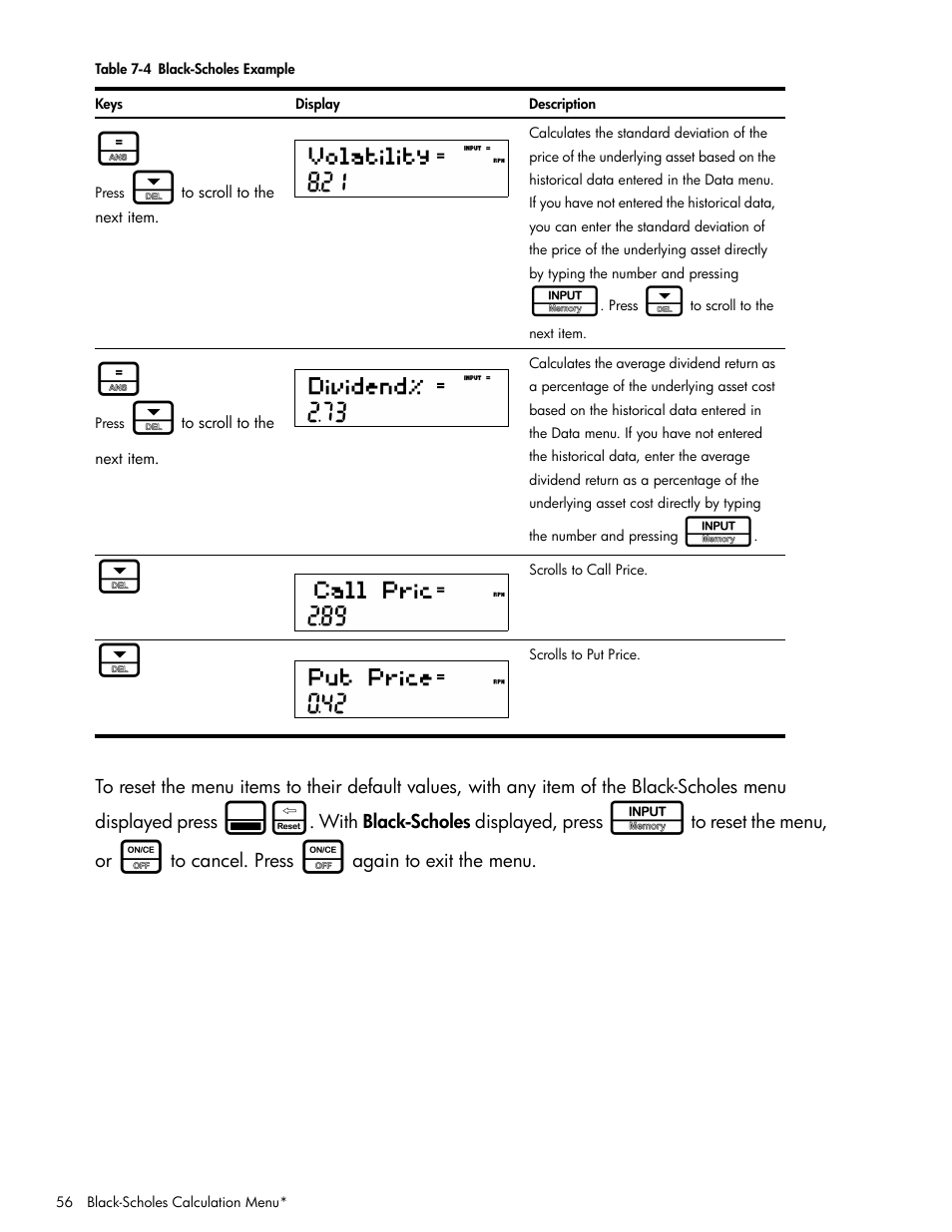 HP 30b Business Professional Calculator User Manual | Page 64 / 114