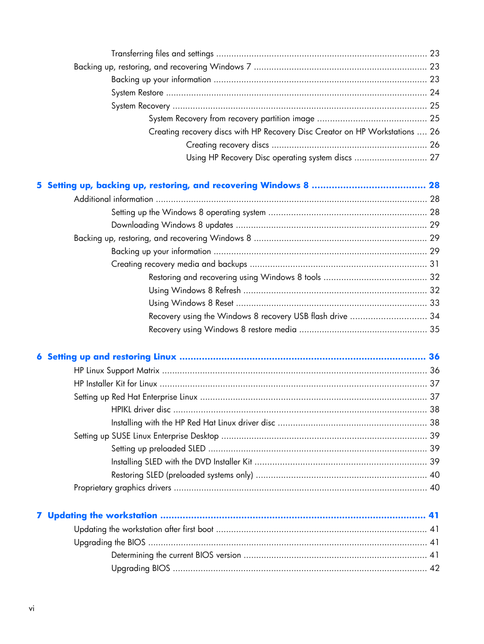 HP Z230 Tower-Workstation User Manual | Page 6 / 59