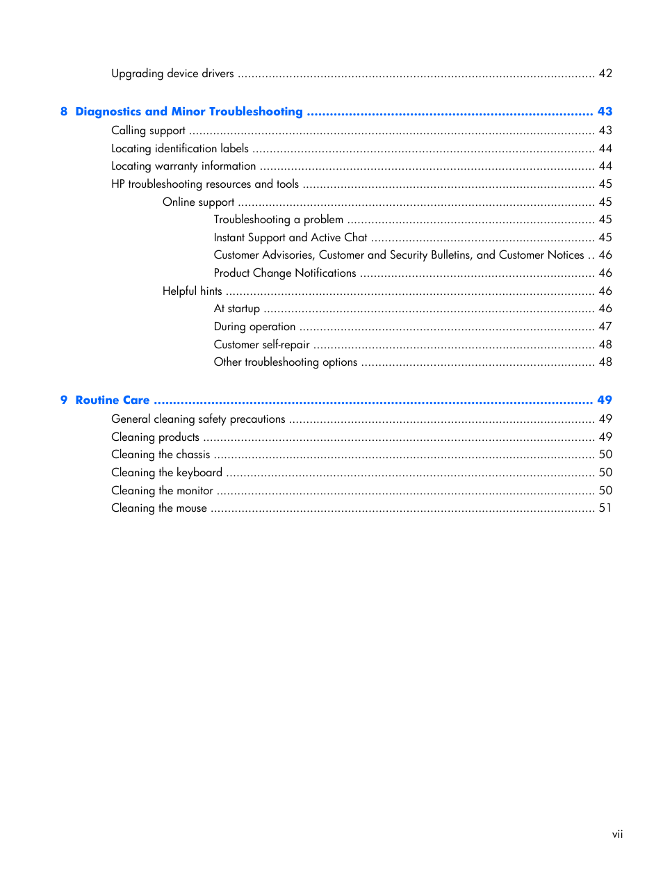 HP Z230 Tower-Workstation User Manual | Page 7 / 59