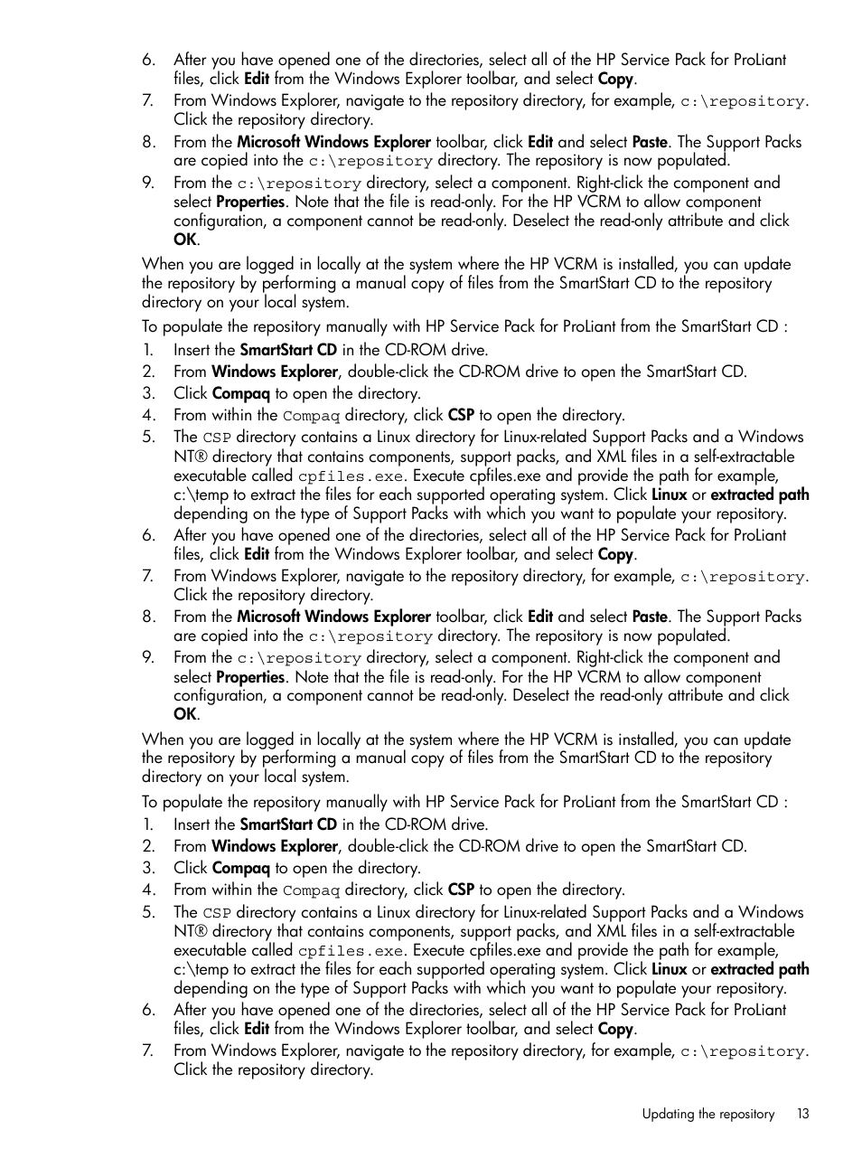 HP Systems Insight Manager User Manual | Page 13 / 50