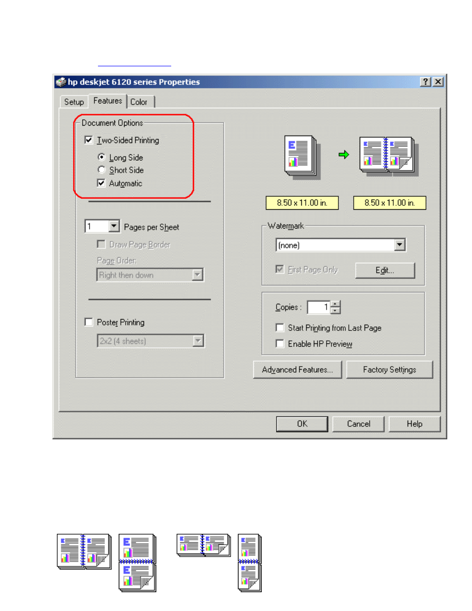 HP Deskjet 6122 Color Inkjet Printer User Manual | Page 44 / 134
