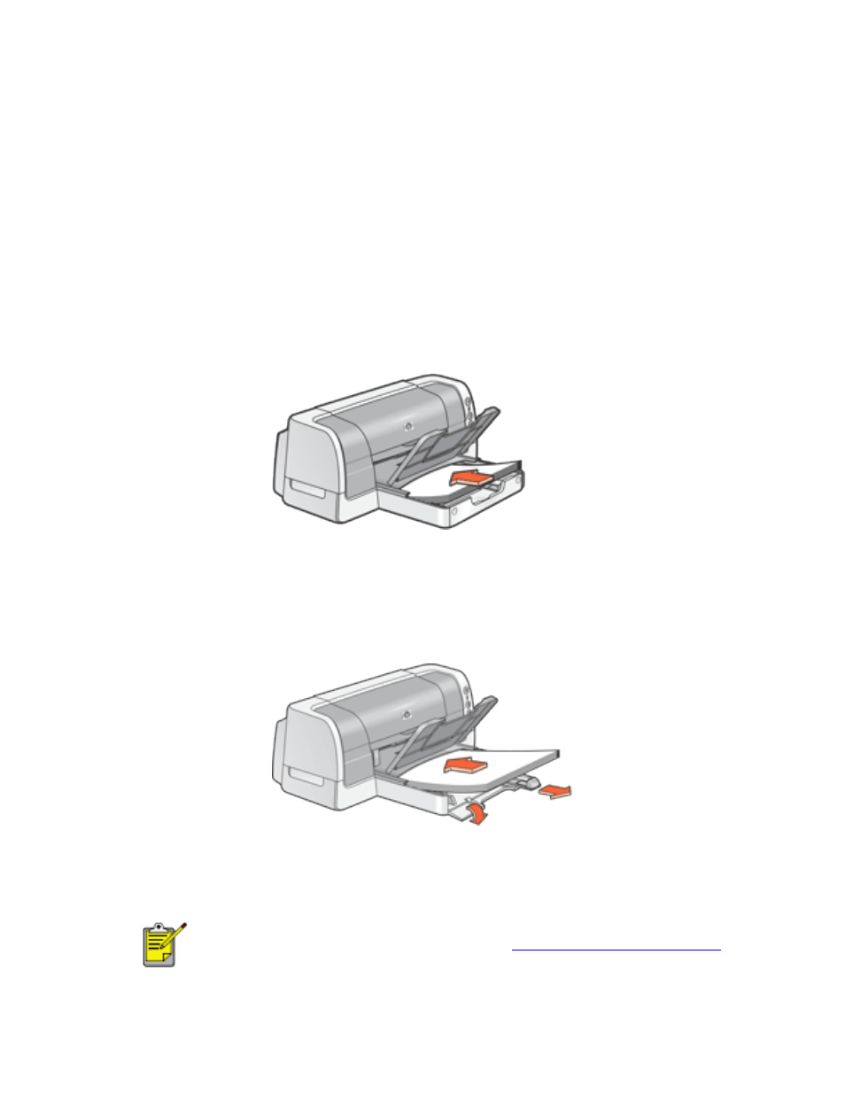 Plain paper, Preparing to print | HP Deskjet 6122 Color Inkjet Printer User Manual | Page 57 / 134