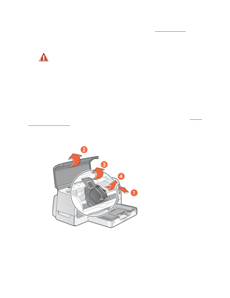 Replacing print cartridges, For installation instructions, see | HP Deskjet 6122 Color Inkjet Printer User Manual | Page 78 / 134