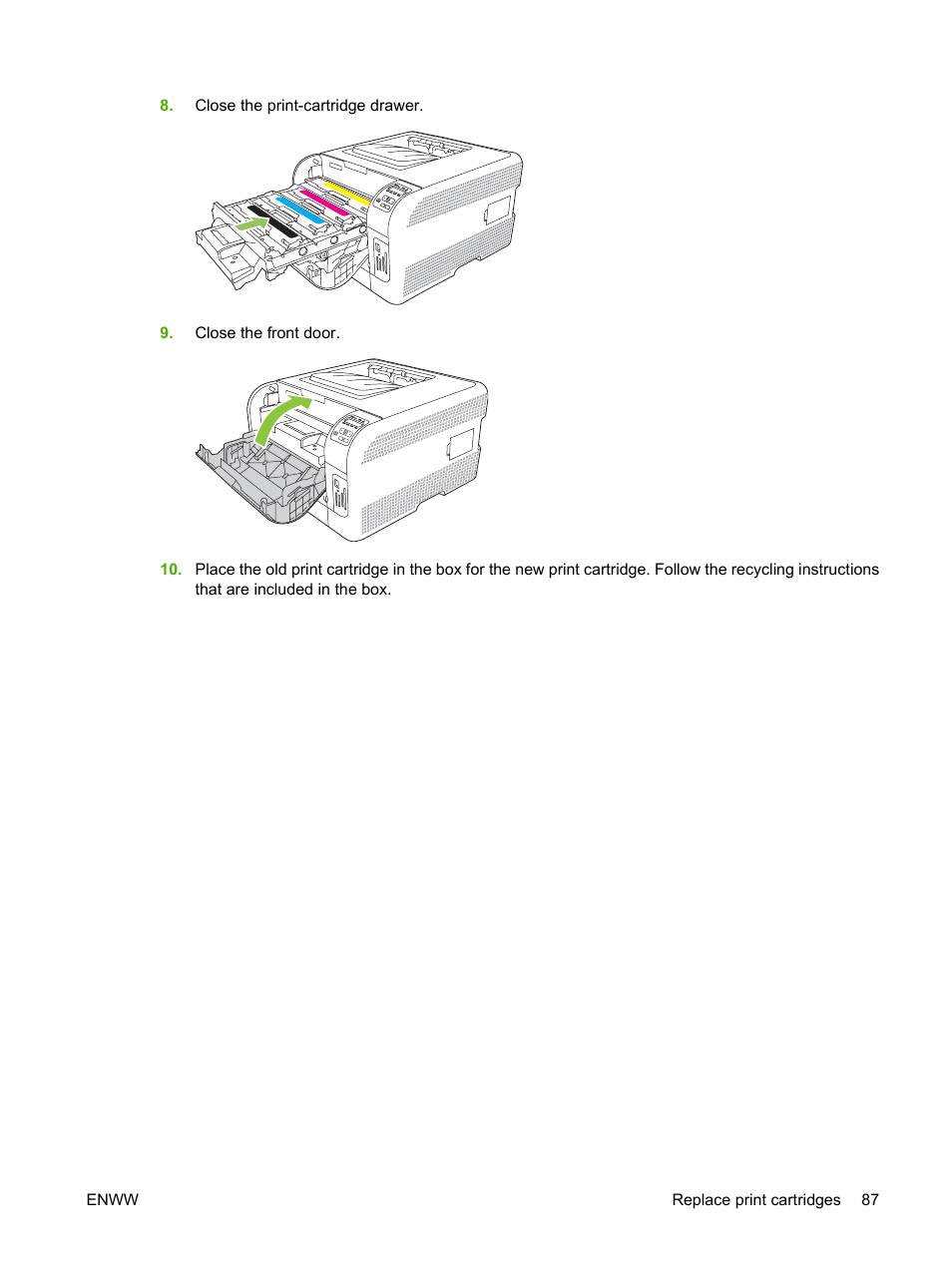 HP Color LaserJet CP1515n Printer User Manual | Page 97 / 168