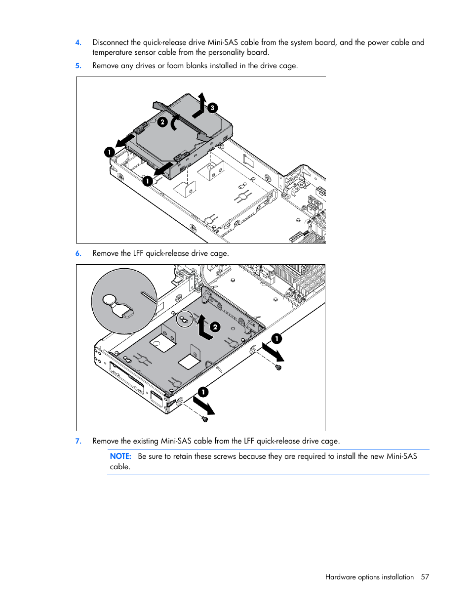HP ProLiant SL230s Gen8 Server User Manual | Page 57 / 110