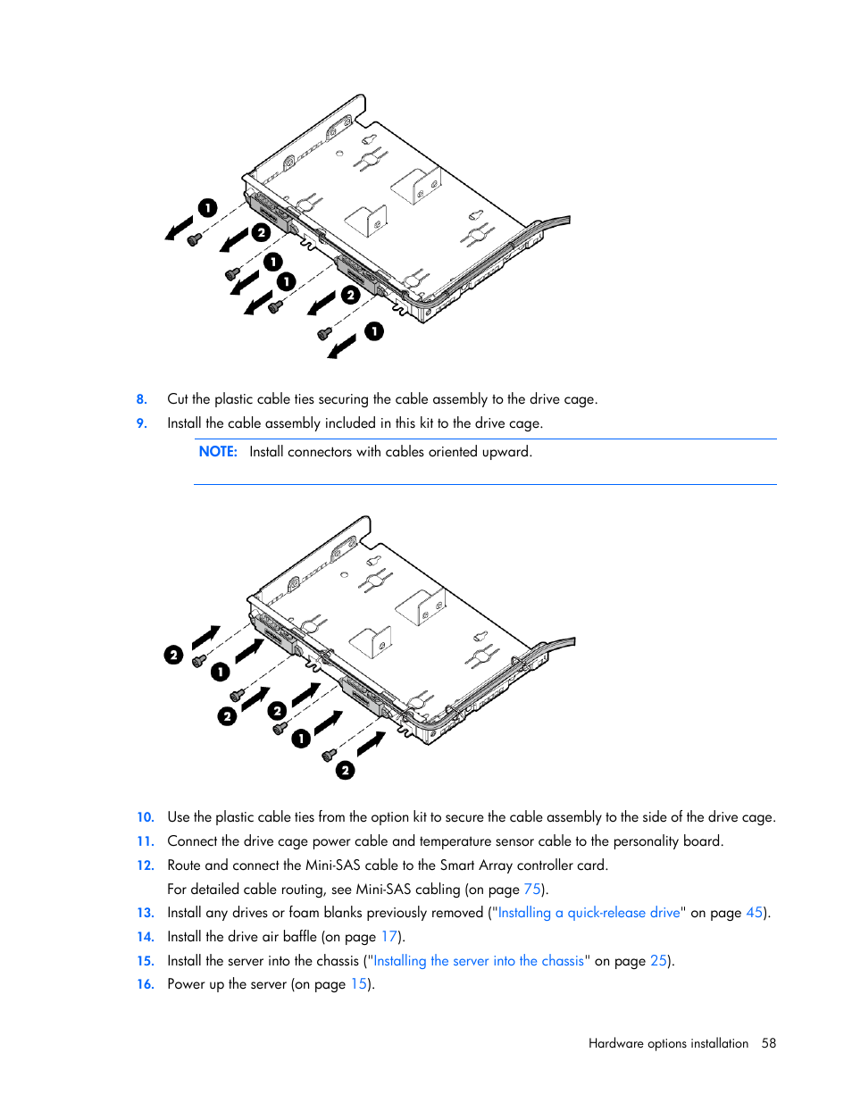 HP ProLiant SL230s Gen8 Server User Manual | Page 58 / 110