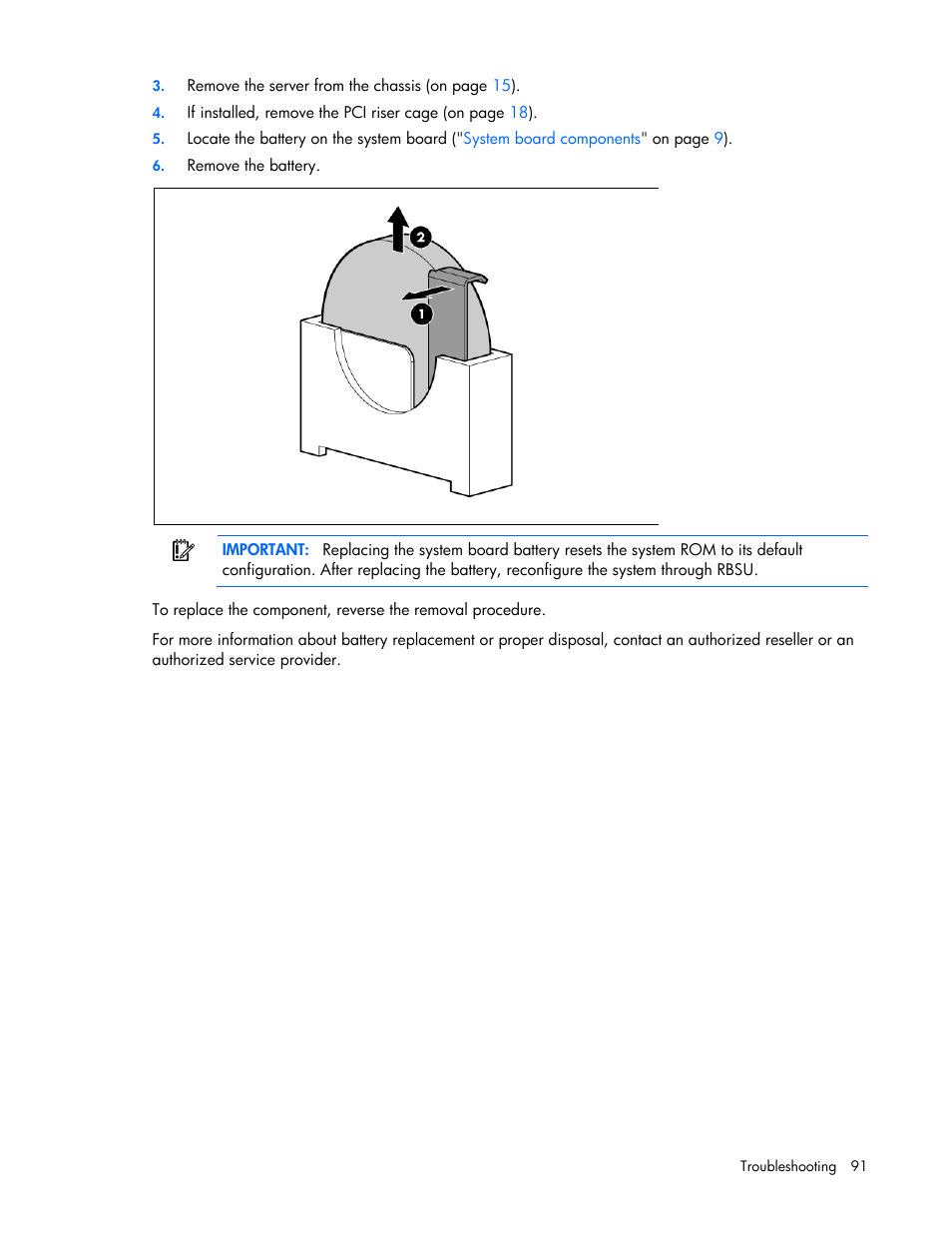 HP ProLiant SL230s Gen8 Server User Manual | Page 91 / 110