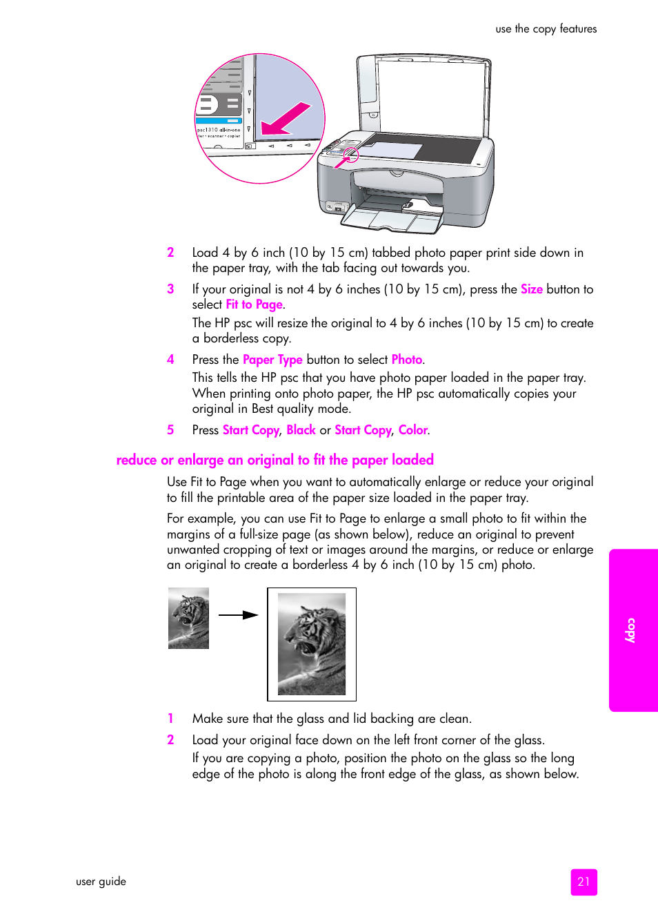 HP PSC 1315 All-in-One Printer User Manual | Page 29 / 78