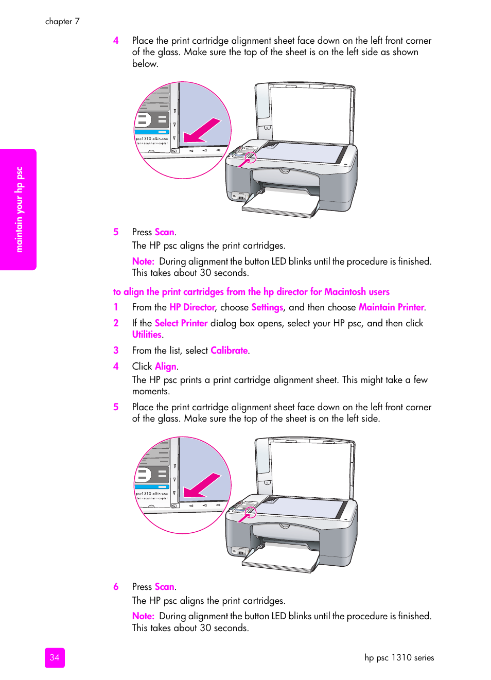 HP PSC 1315 All-in-One Printer User Manual | Page 42 / 78