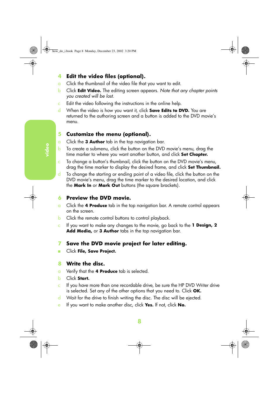 HP DVD-Writer dvd300e User Manual | Page 10 / 38