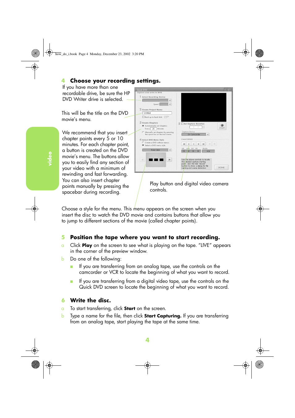 HP DVD-Writer dvd300e User Manual | Page 6 / 38