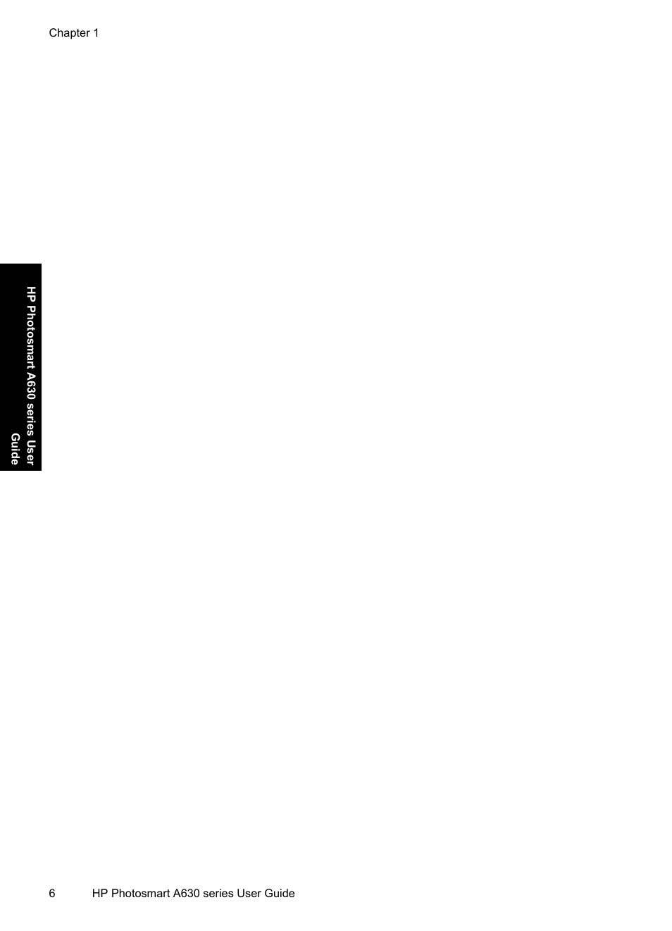 HP Photosmart A637 Compact Photo Printer User Manual | Page 8 / 98