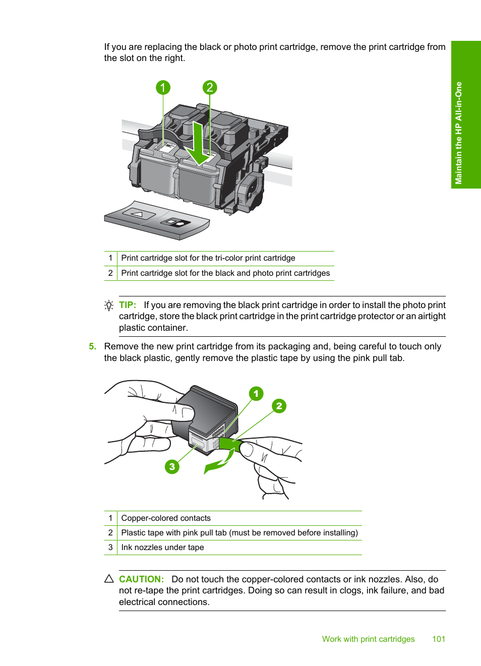 HP Photosmart C5580 All-in-One Printer User Manual | Page 104 / 292
