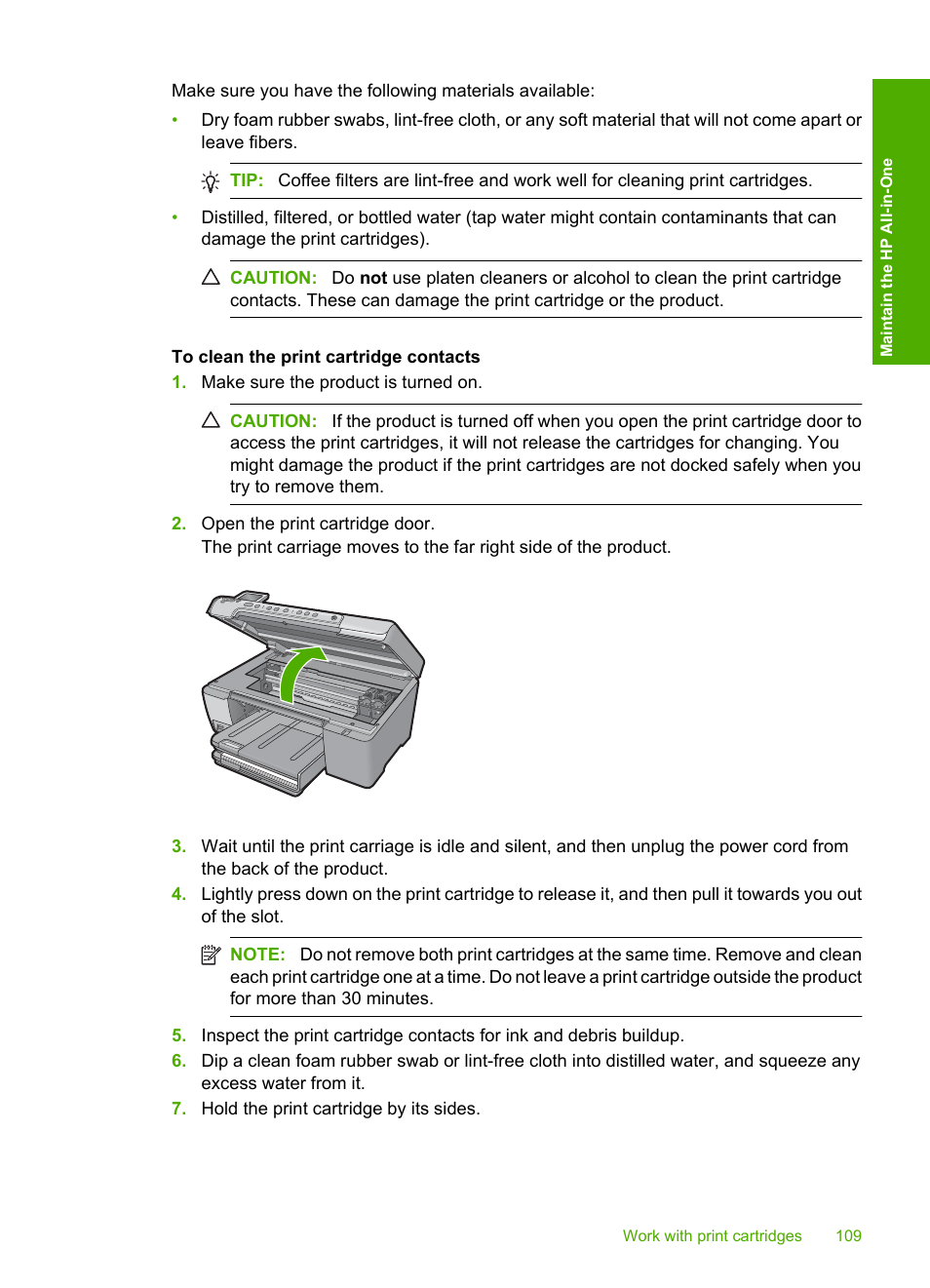 HP Photosmart C5580 All-in-One Printer User Manual | Page 112 / 292