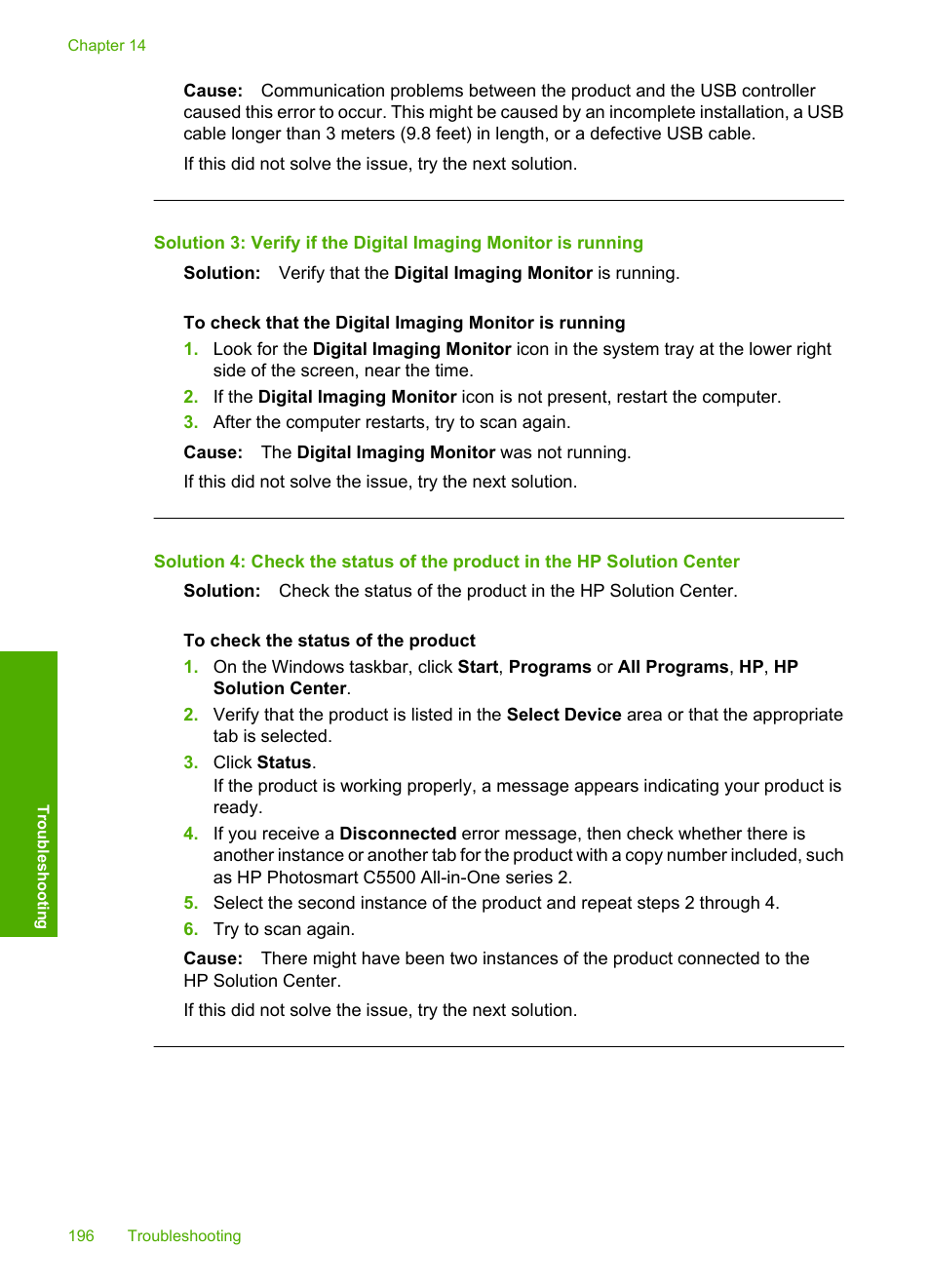 HP Photosmart C5580 All-in-One Printer User Manual | Page 199 / 292