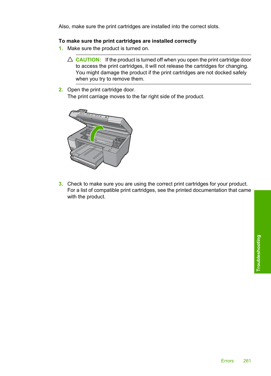 HP Photosmart C5580 All-in-One Printer User Manual | Page 264 / 292