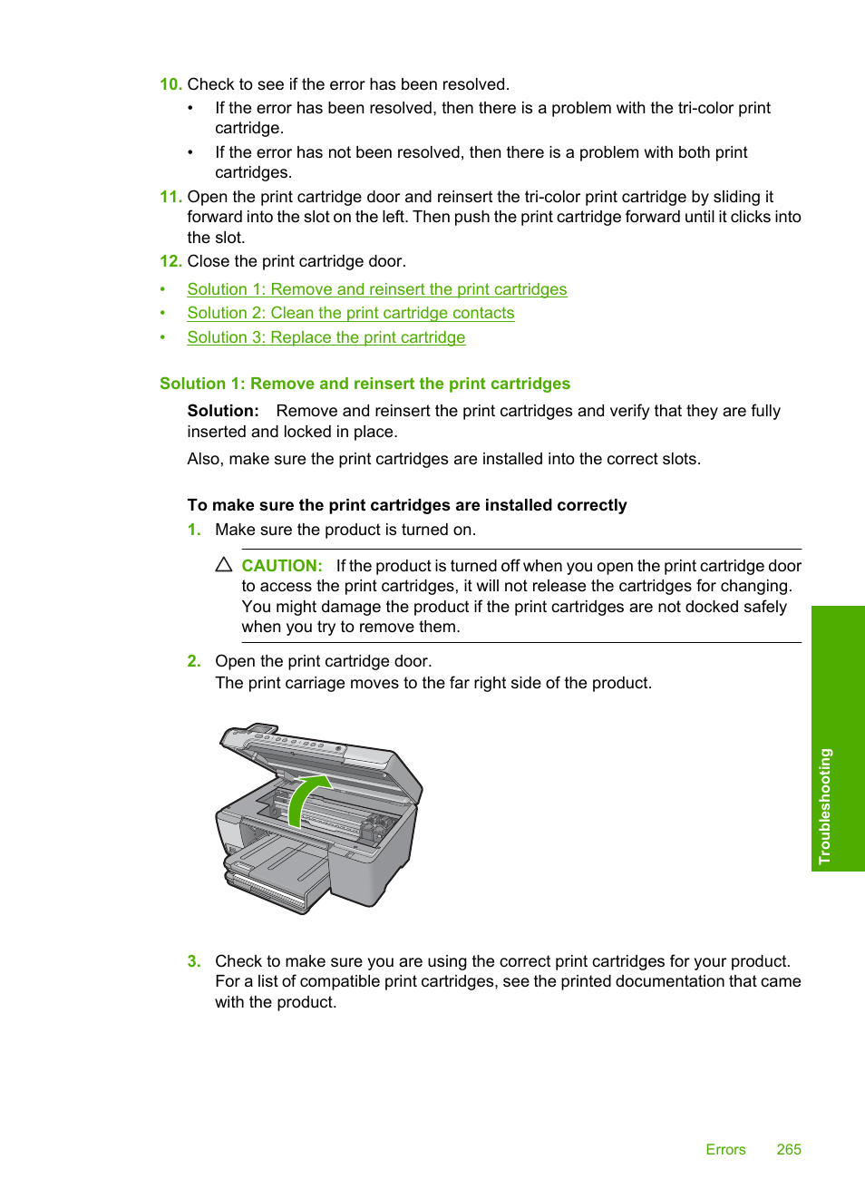 HP Photosmart C5580 All-in-One Printer User Manual | Page 268 / 292