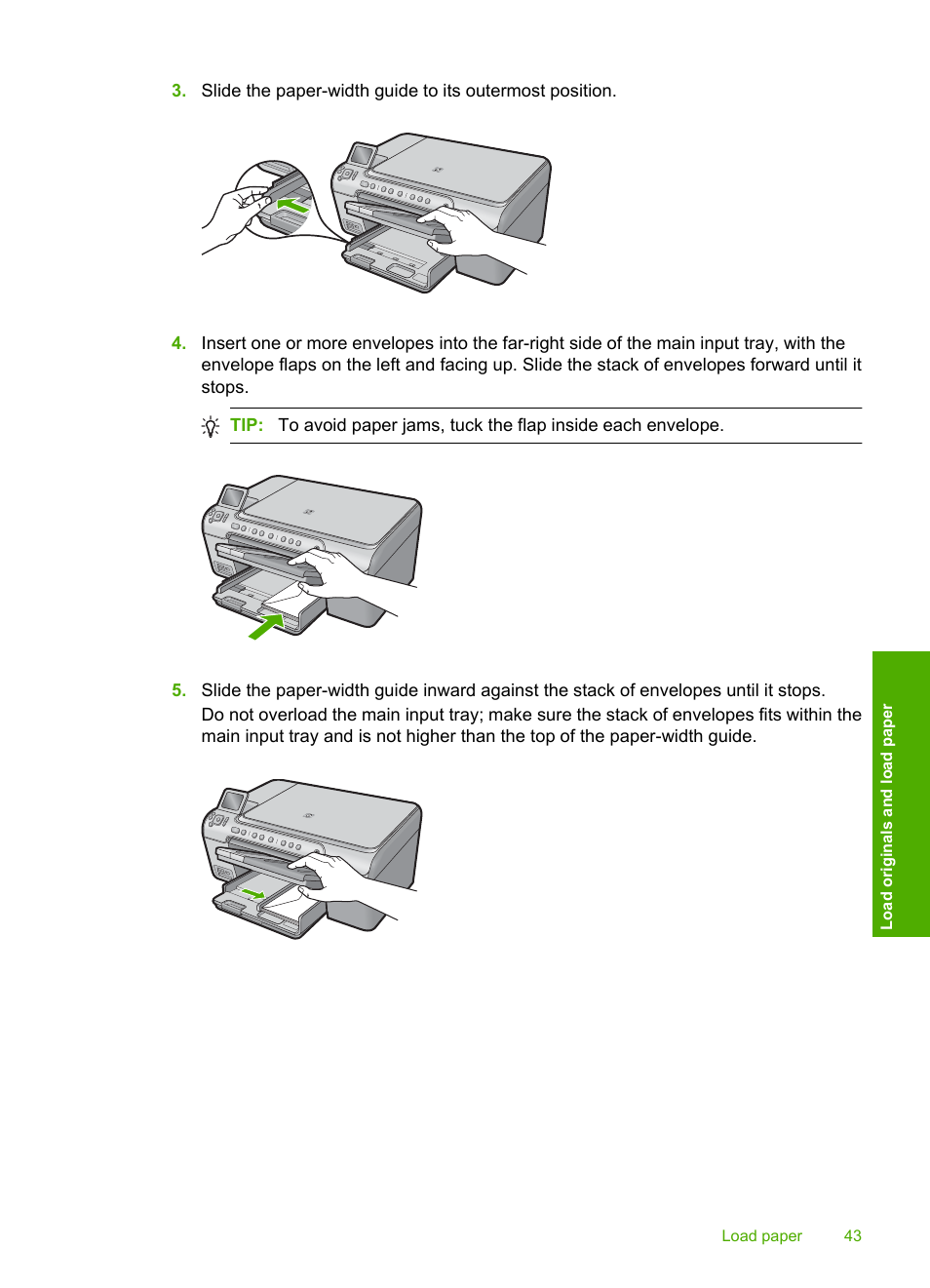 HP Photosmart C5580 All-in-One Printer User Manual | Page 46 / 292