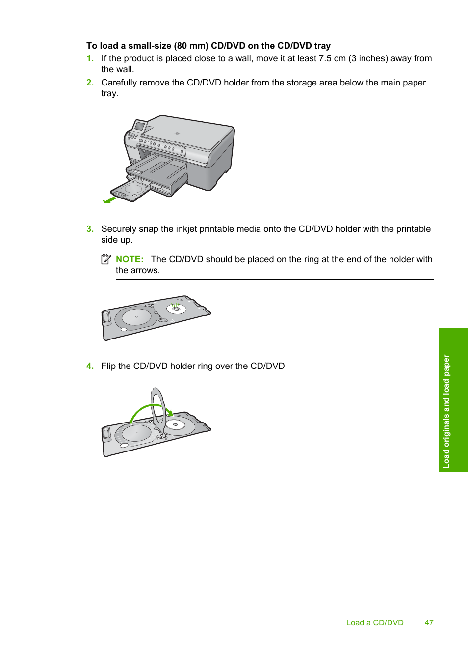 HP Photosmart C5580 All-in-One Printer User Manual | Page 50 / 292