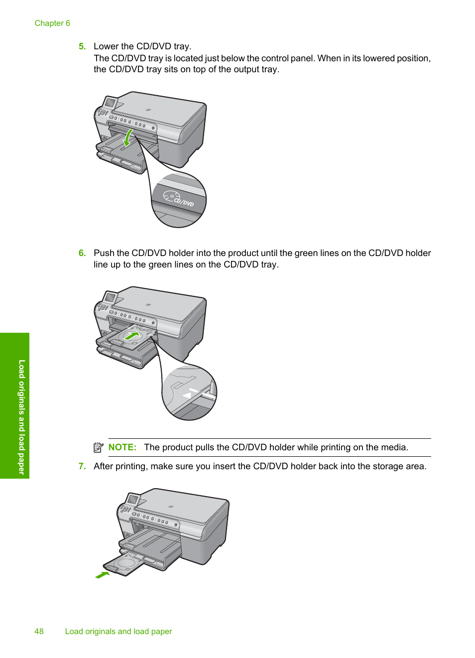 HP Photosmart C5580 All-in-One Printer User Manual | Page 51 / 292