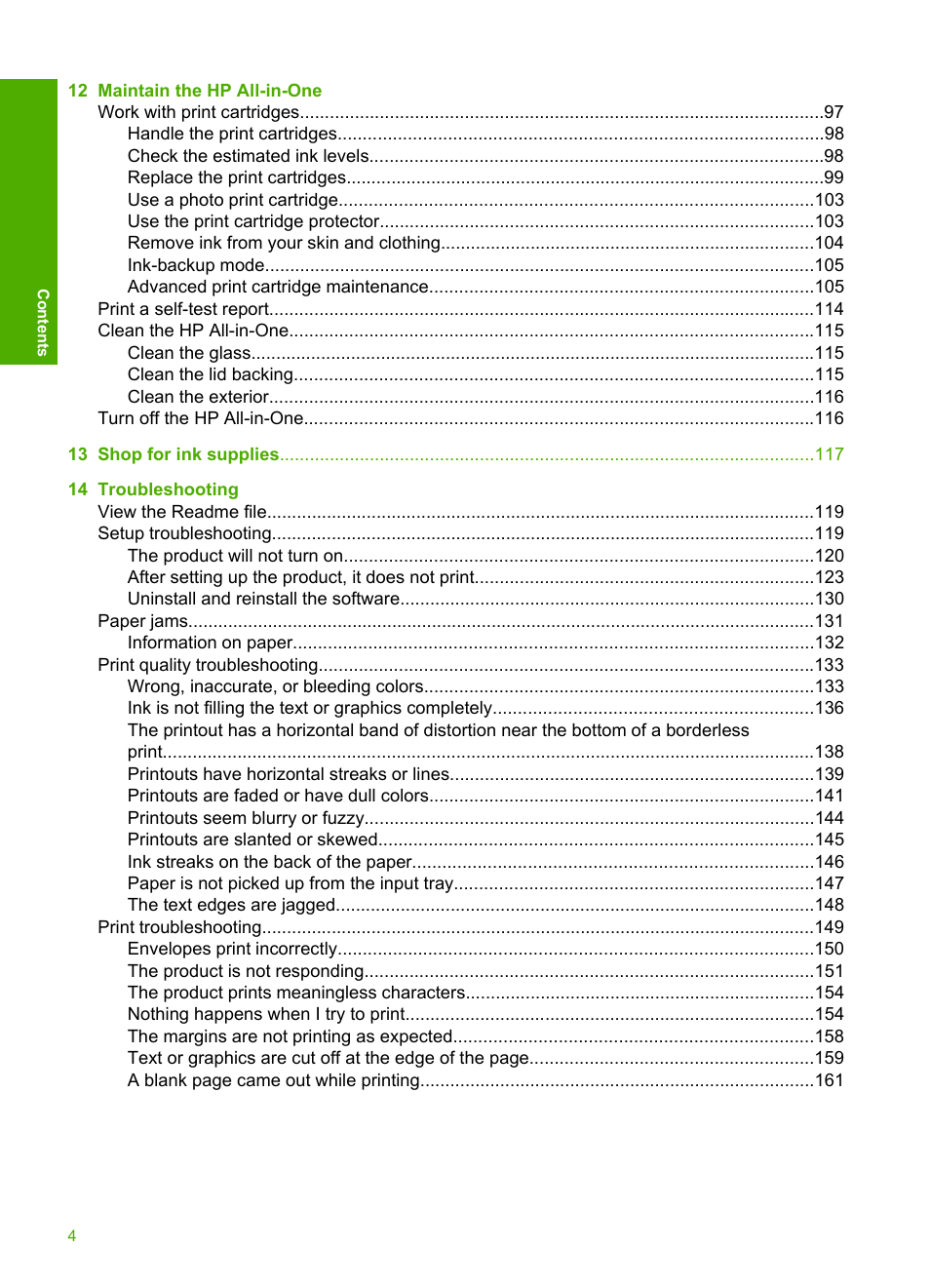 HP Photosmart C5580 All-in-One Printer User Manual | Page 7 / 292