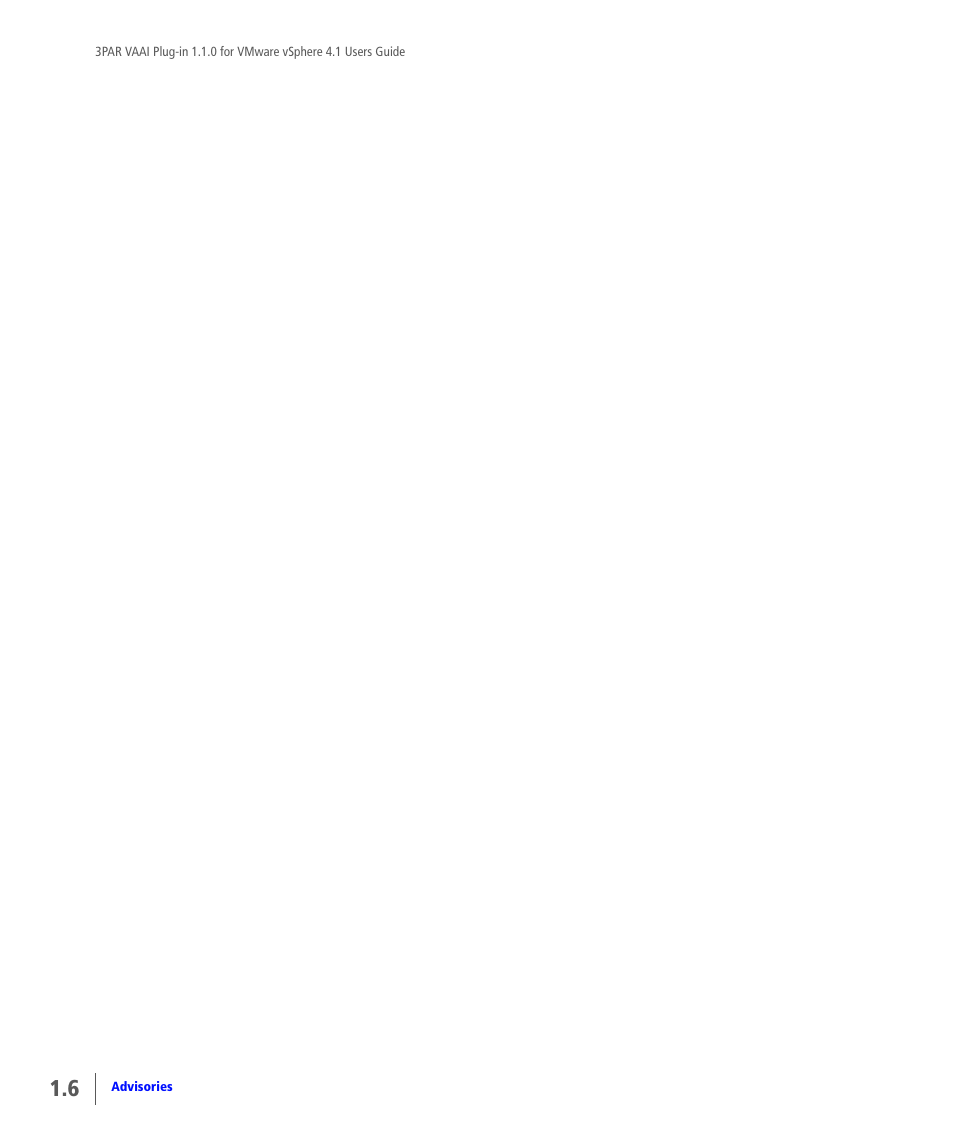 HP 3PAR Solutions Software for vSphere User Manual | Page 10 / 44
