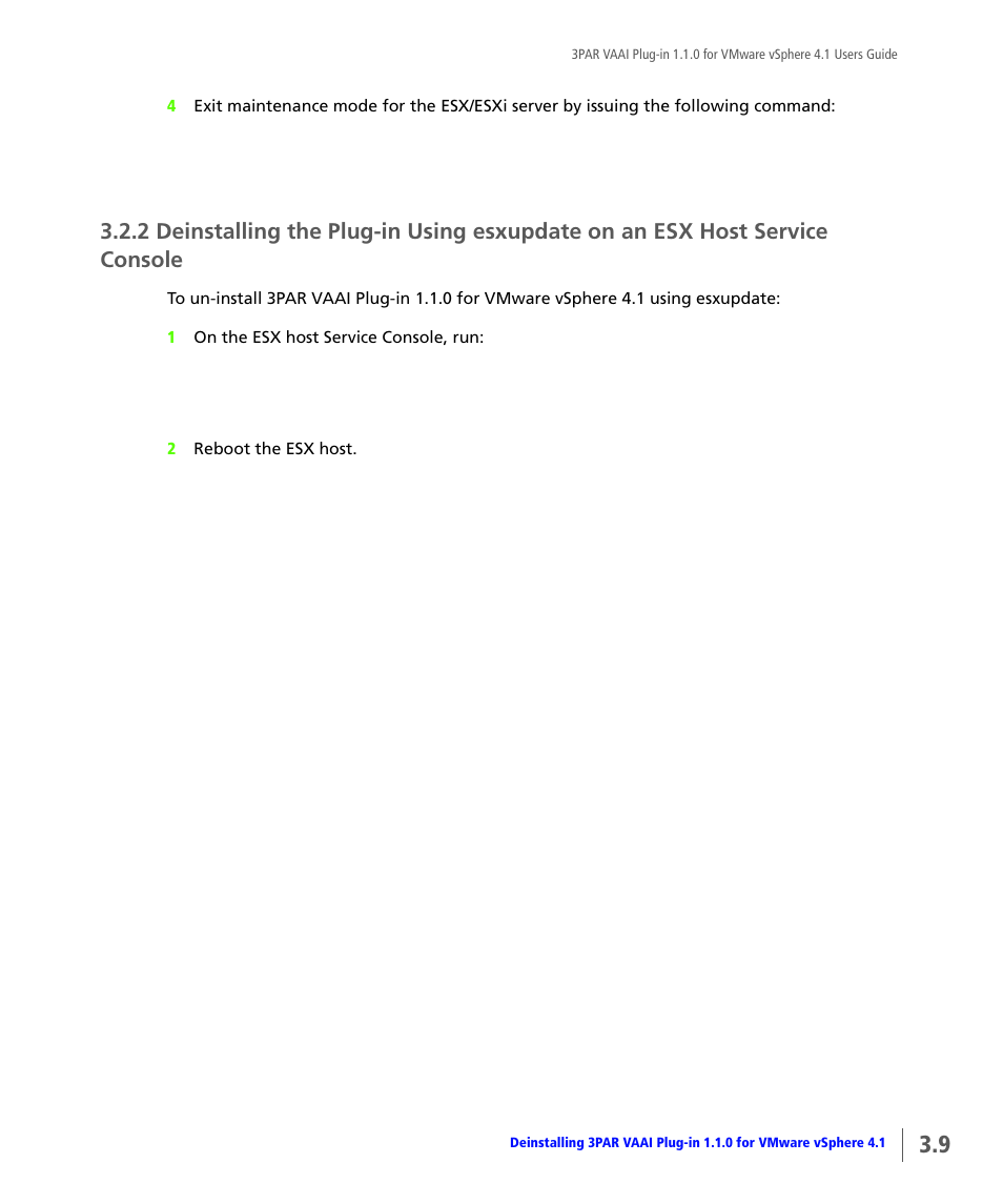 HP 3PAR Solutions Software for vSphere User Manual | Page 25 / 44