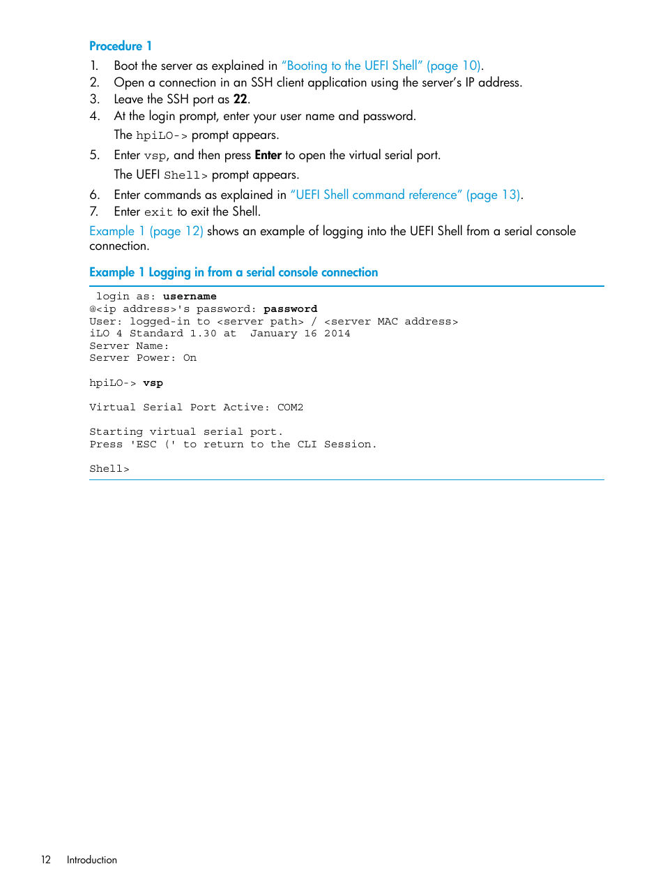 HP Unified Extensible Firmware Interface User Manual | Page 12 / 79
