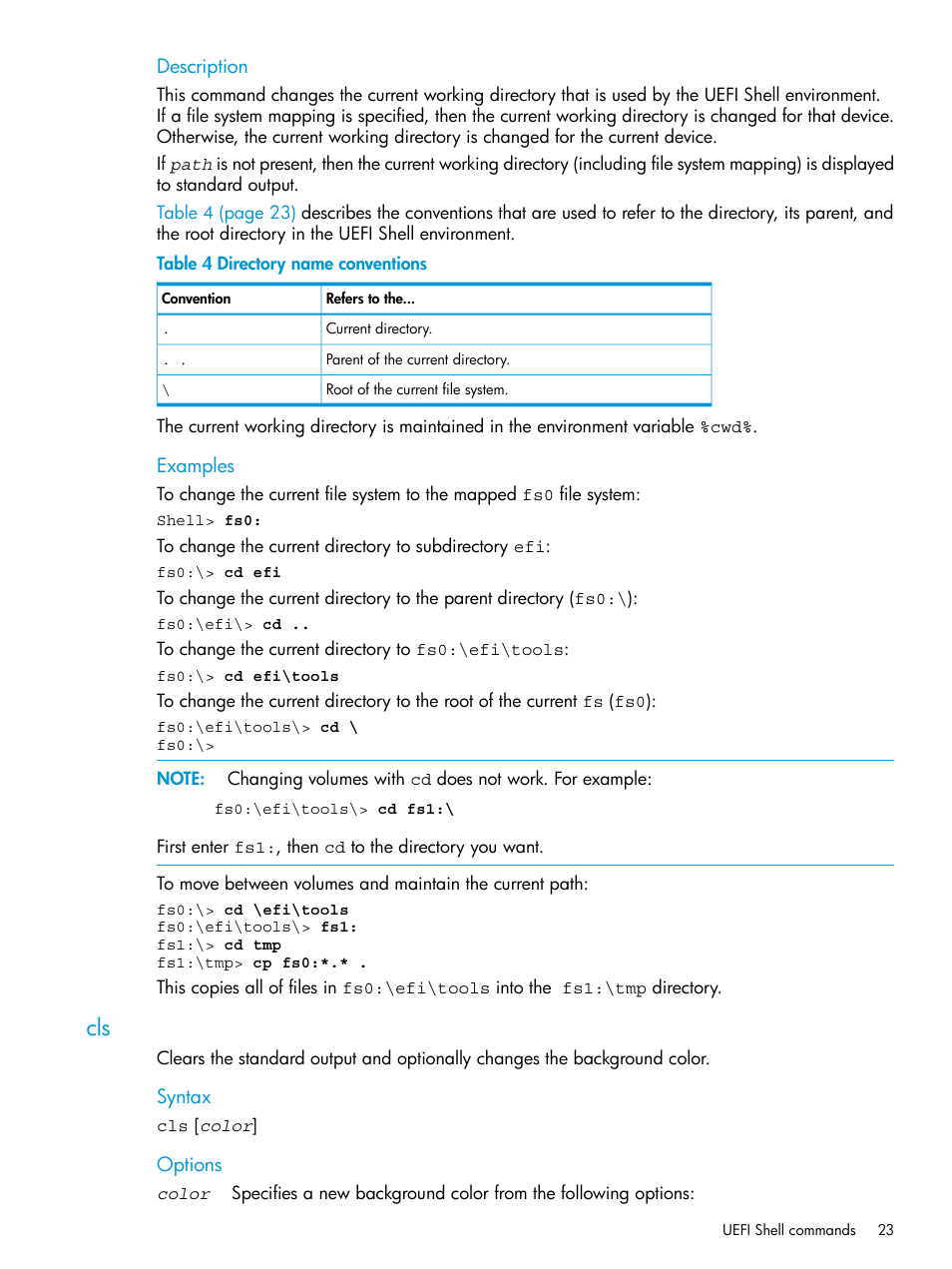 HP Unified Extensible Firmware Interface User Manual | Page 23 / 79