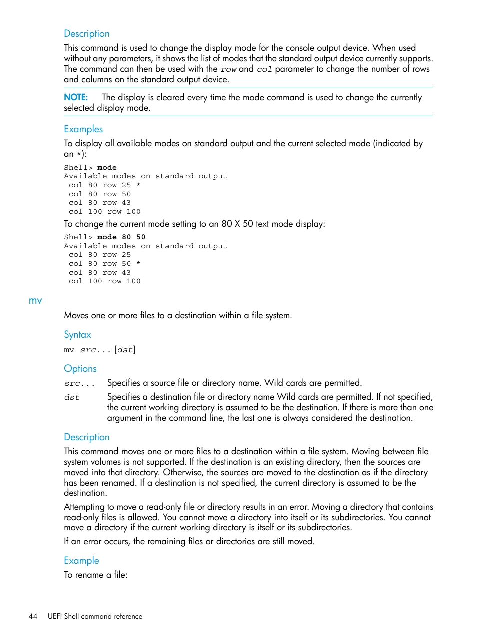 HP Unified Extensible Firmware Interface User Manual | Page 44 / 79