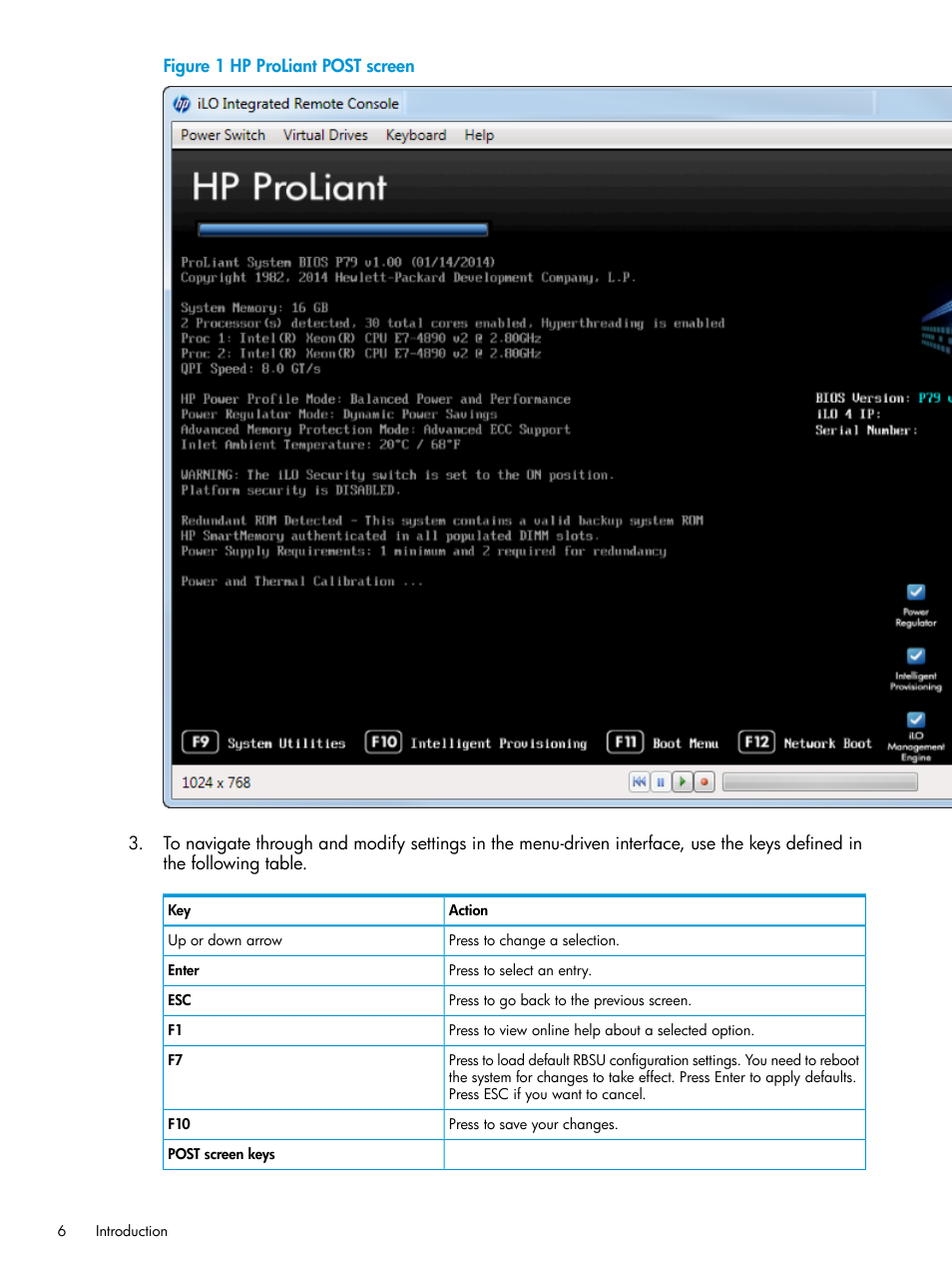 HP Unified Extensible Firmware Interface User Manual | Page 6 / 79