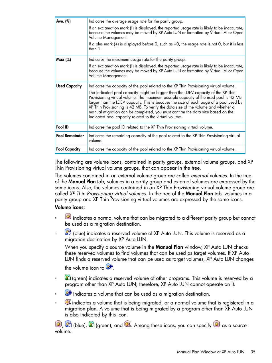 HP StorageWorks XP Remote Web Console Software User Manual | Page 35 / 80