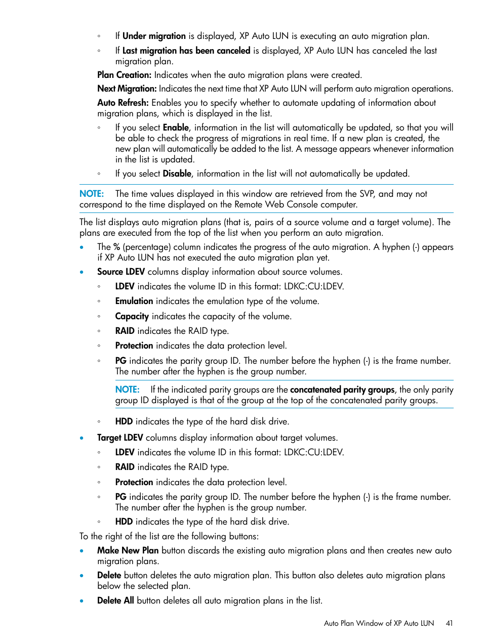 HP StorageWorks XP Remote Web Console Software User Manual | Page 41 / 80